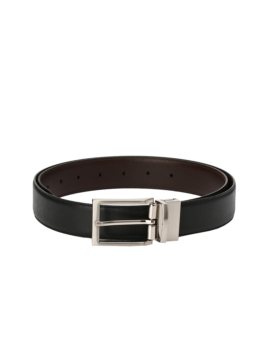 

Pacific Gold Men Black & Brown Reversible Belt