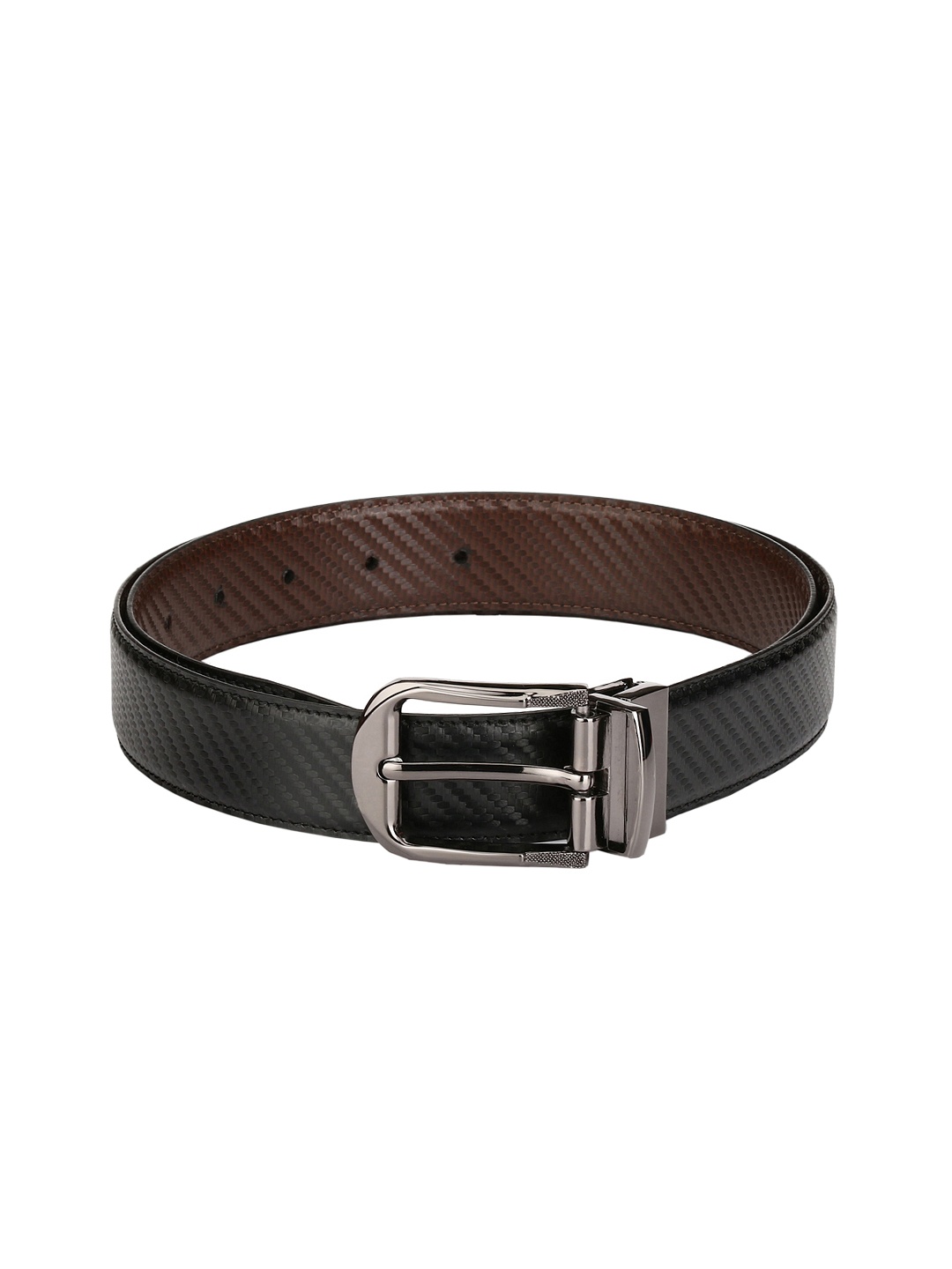 

Pacific Gold Men Black & Brown Reversible Belt