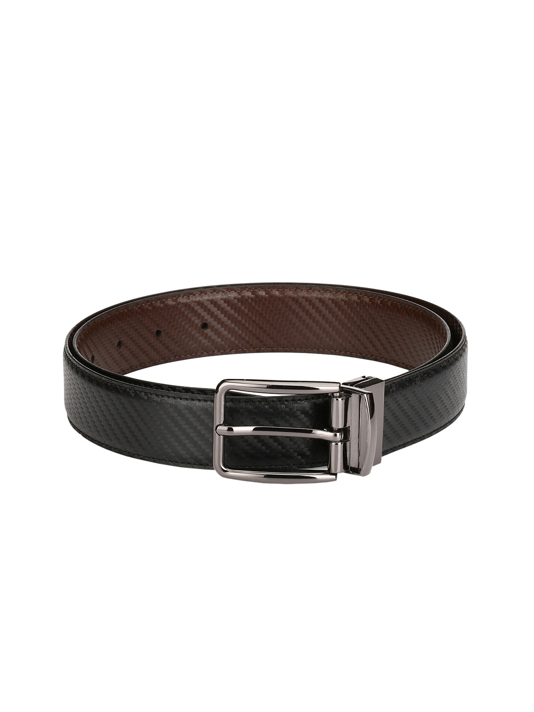 

Pacific Gold Men Black & Brown Reversible Belt