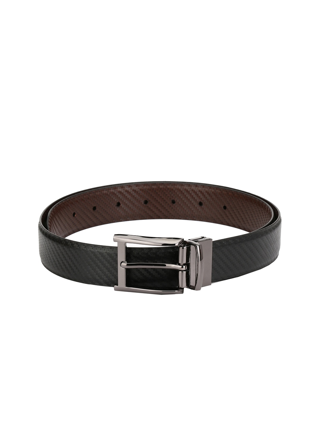 

Pacific Gold Men Black & Brown Reversible Belt