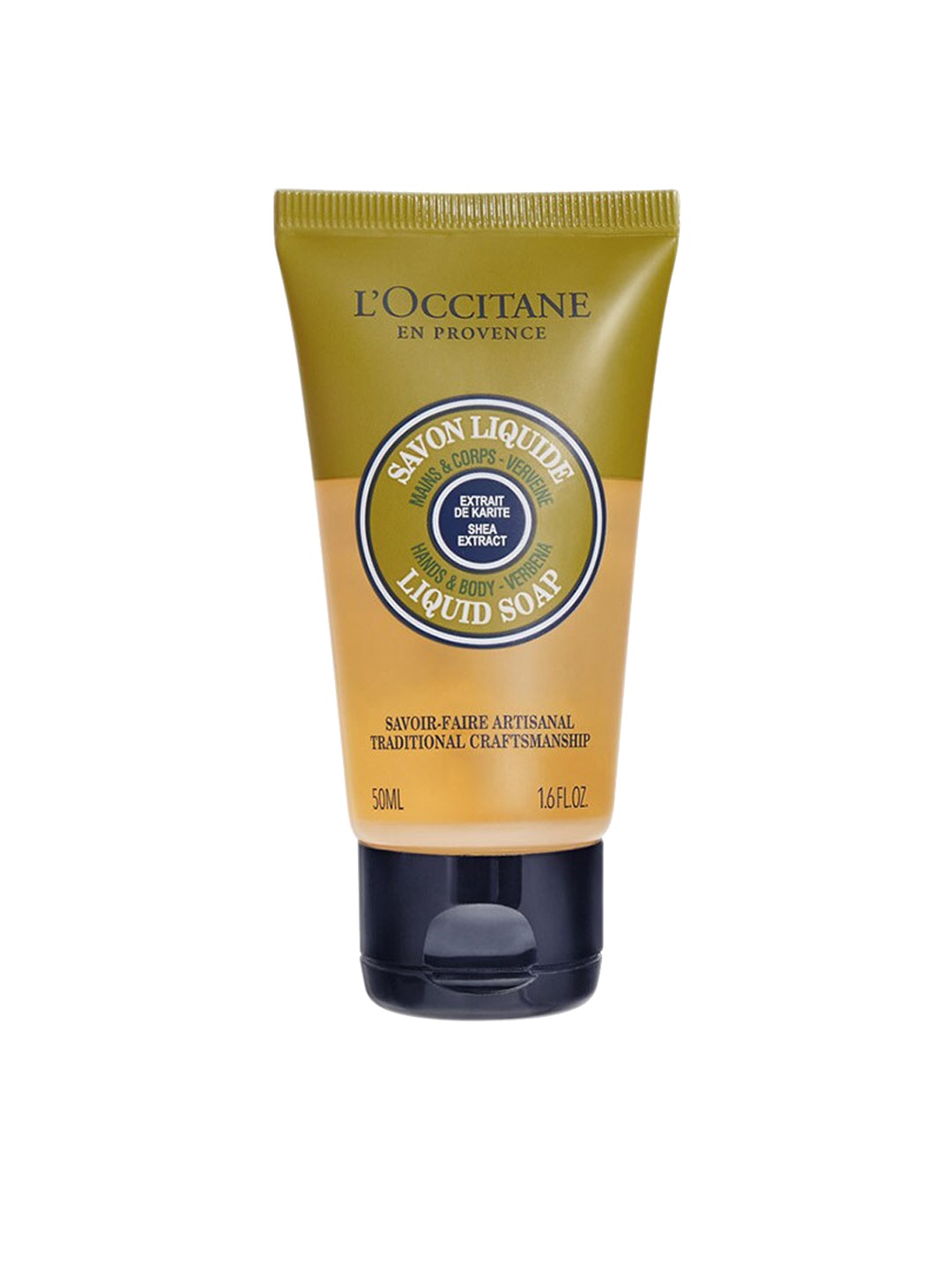 

LOccitane en Provence Shea Verbena Nomadic Liquid Soap - 50 ml, Yellow