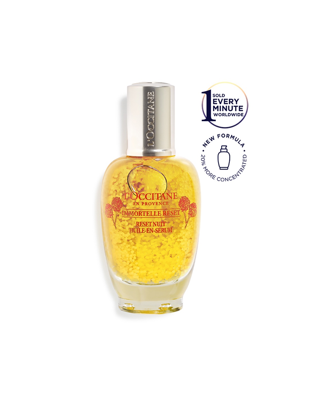 

LOccitane en Provence Immortelle Reset Oil-In-Serum Limited Edition 50 ml, Red