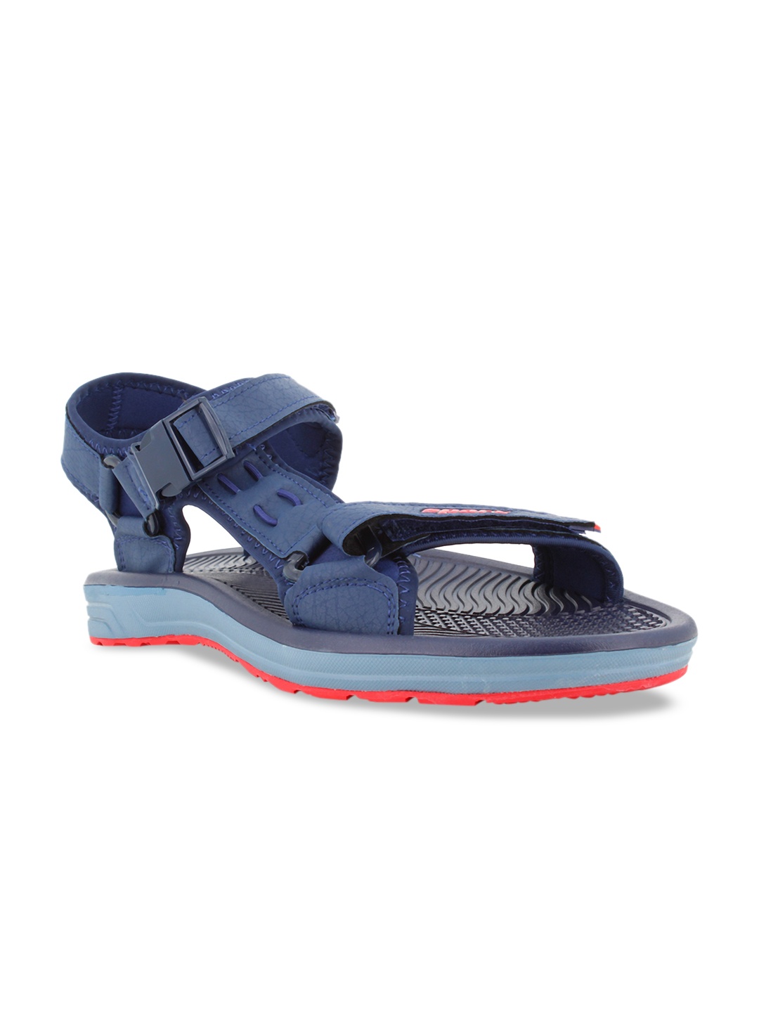 

Sparx Men Navy Blue Solid Floater Sports Sandals