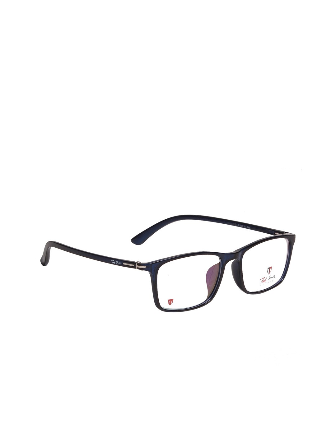 

Ted Smith Unisex Navy Blue Full Rim Wayfarer Frames