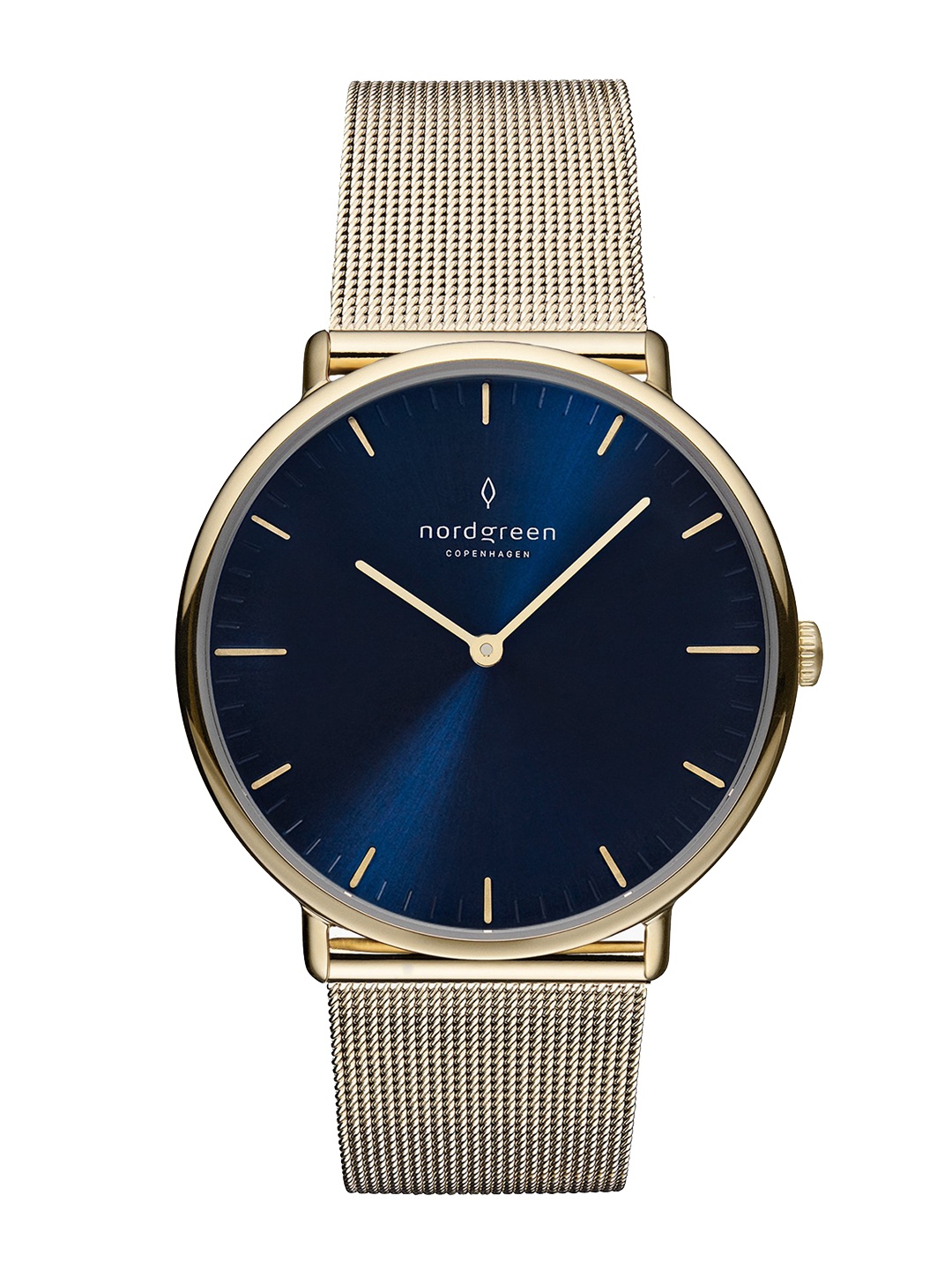 

Nordgreen Women Blue Dial & Gold Toned Stainless Steel Strap Analogue Watch NR32GOMEGONA