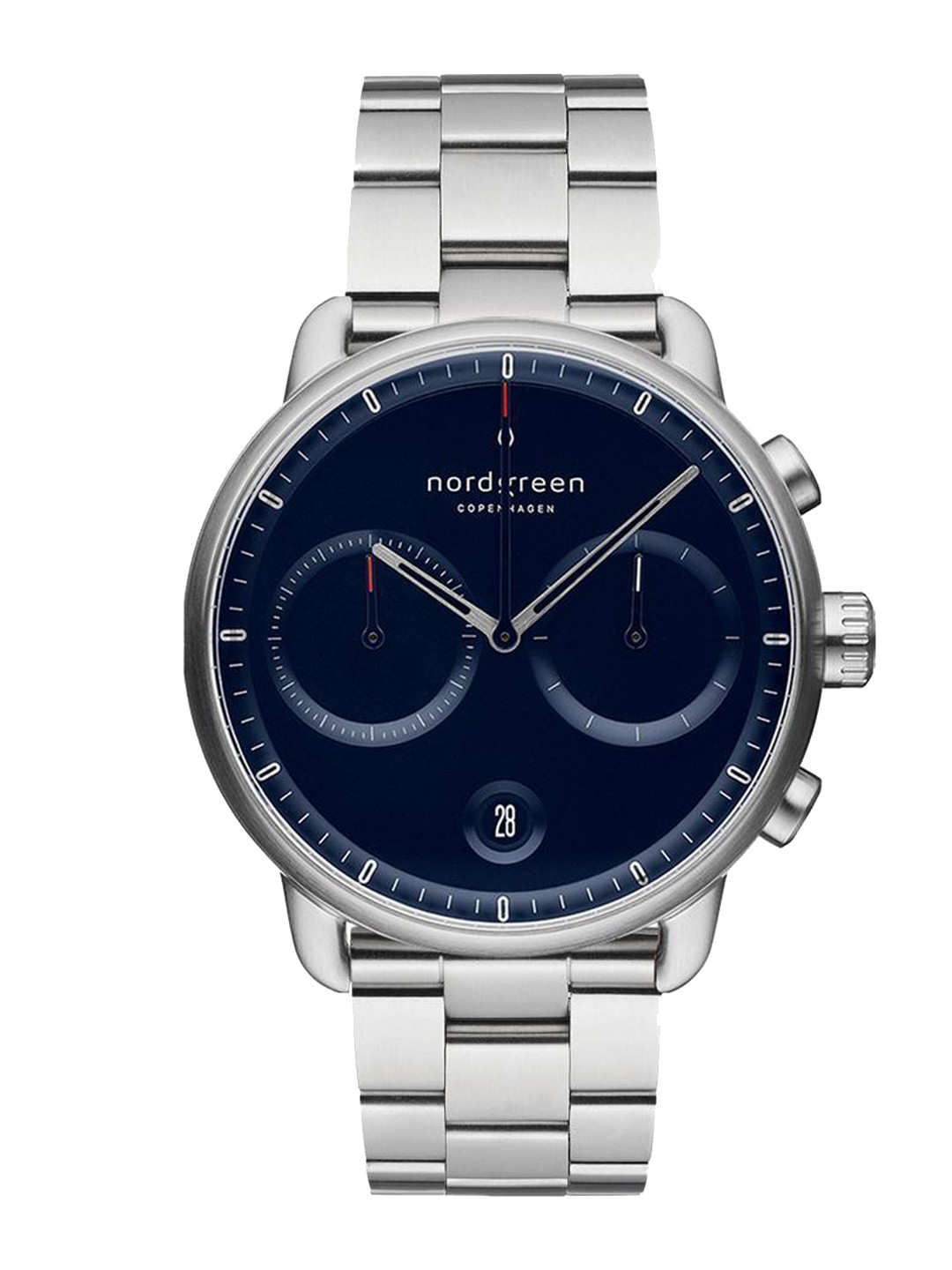 

Nordgreen Men Blue Dial & Silver Toned Stainless Steel Bracelet Style Straps Analogue Watch PI42SI3LSINA