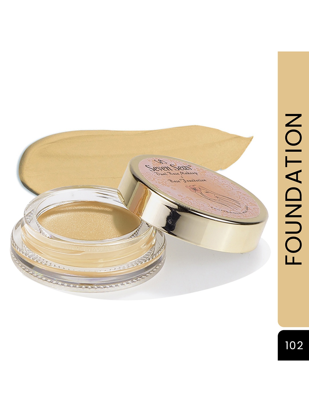 

Seven Seas Base Foundation - Sun Beige, Cream