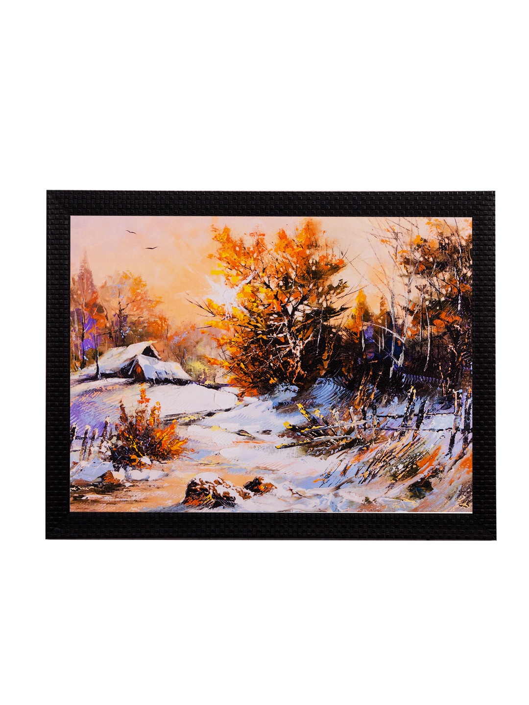 

eCraftIndia Multicoloured Scenary View Wall Art, Multi