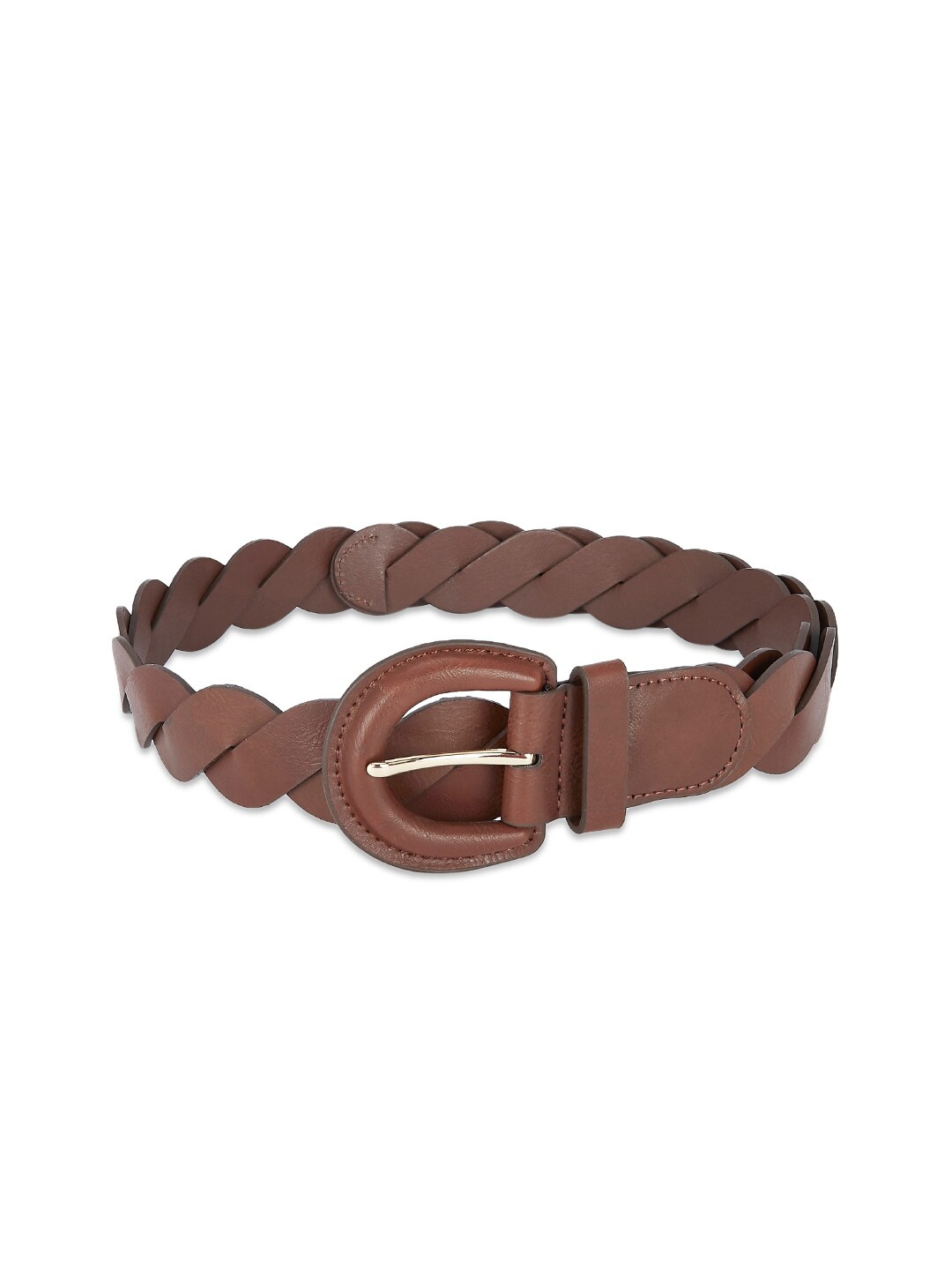 

Forever Glam by Pantaloons Women Brown Braided Belt