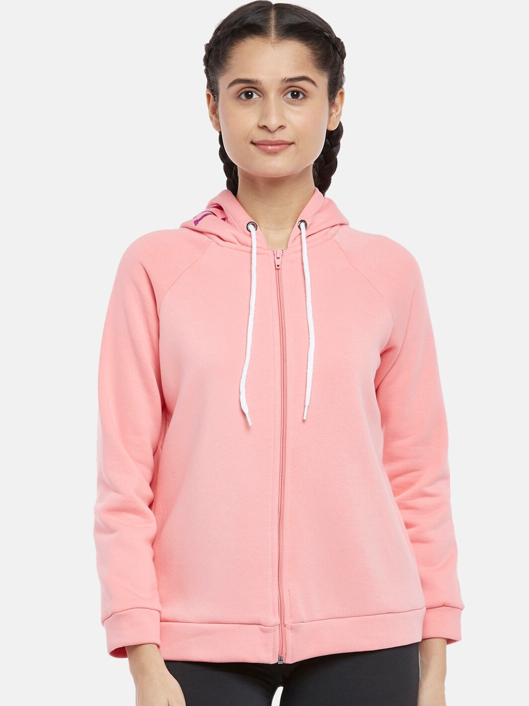 

Ajile by Pantaloons Women Pink Solid Sweatshirt