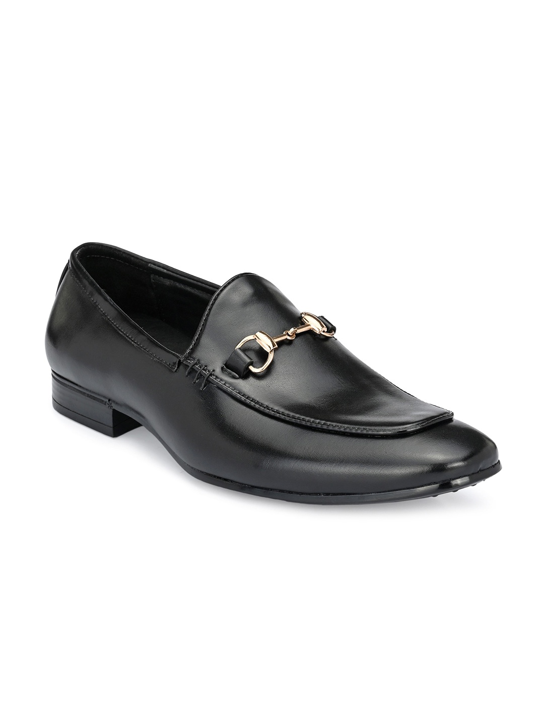 

Harrytech London Men Black Solid Synthetic Leather Formal Loafers