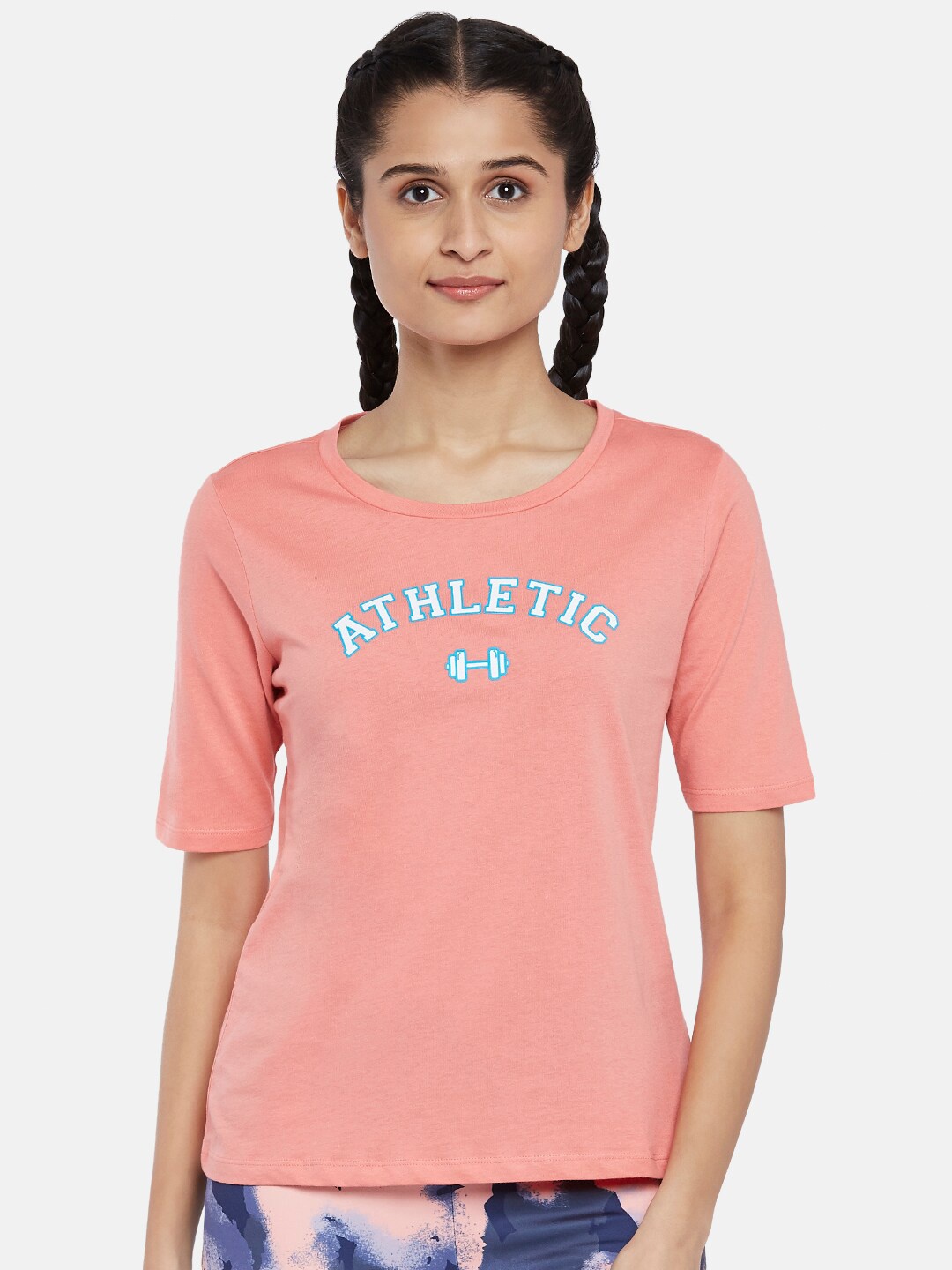 

Ajile by Pantaloons Coral Print Pure Cotton Top