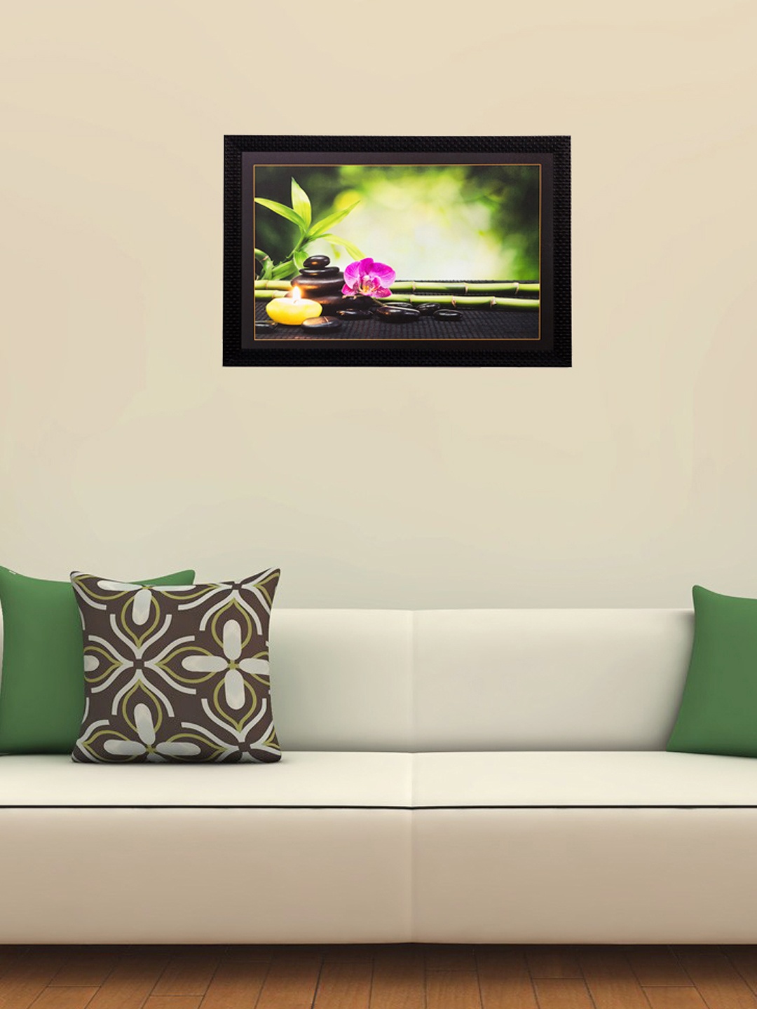 

eCraftIndia Multicoloured Birthing Plant UV Wall Art, Multi