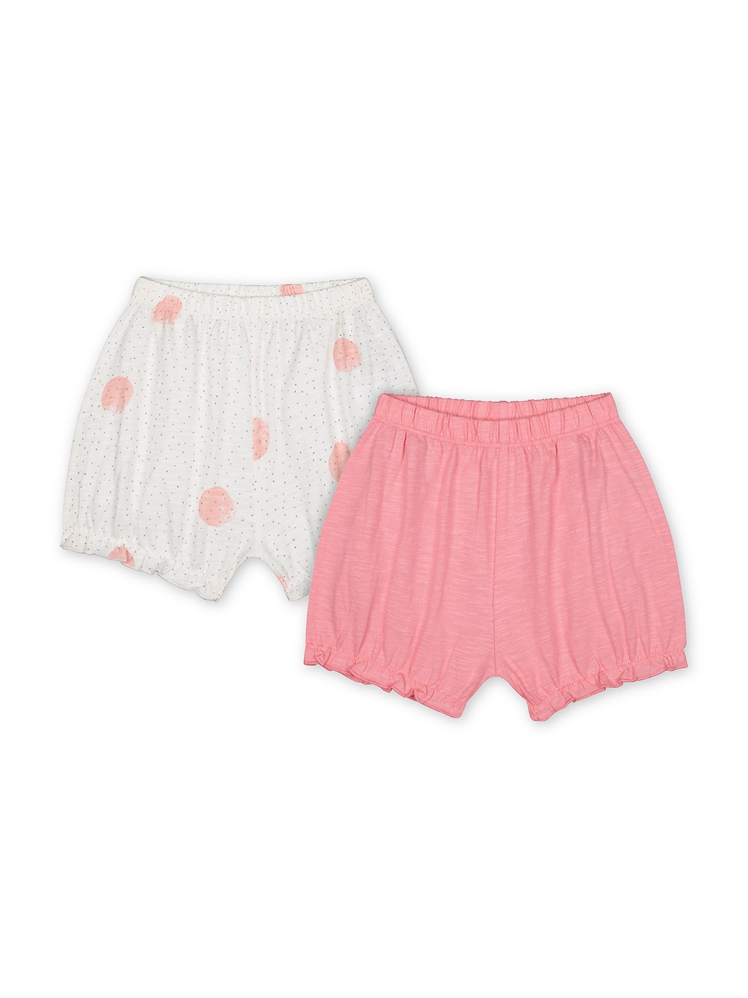 

mothercare Girls Pack of 2 Shorts, Pink