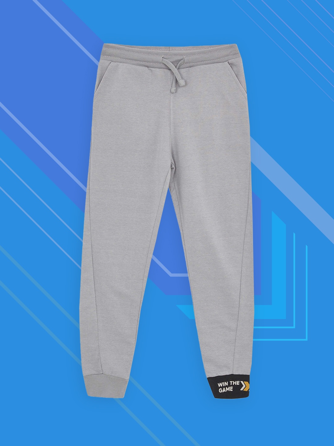 

DeFacto Boys Grey Solid Joggers