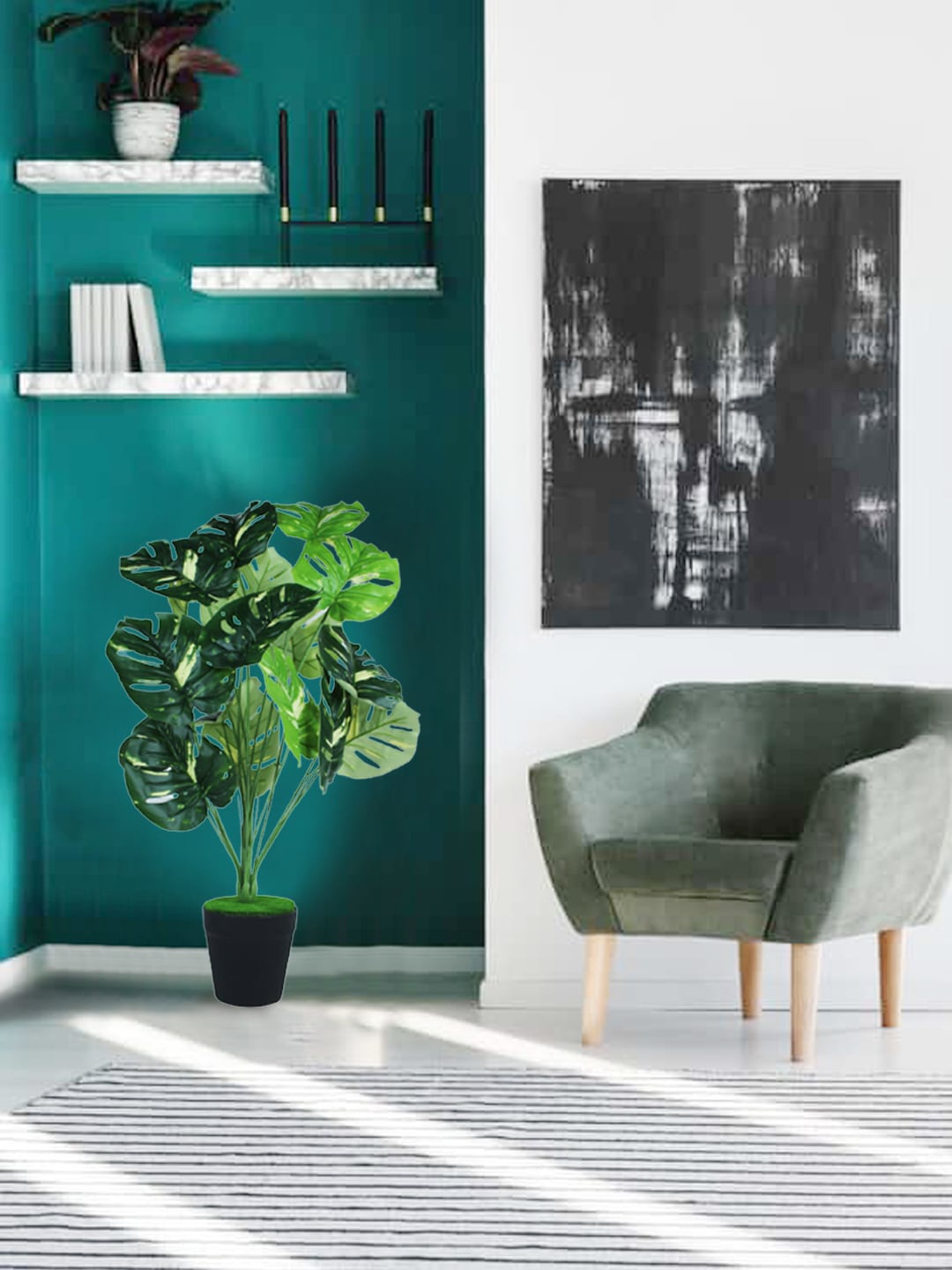 

Wonderland Green Artificial Plant With Pot