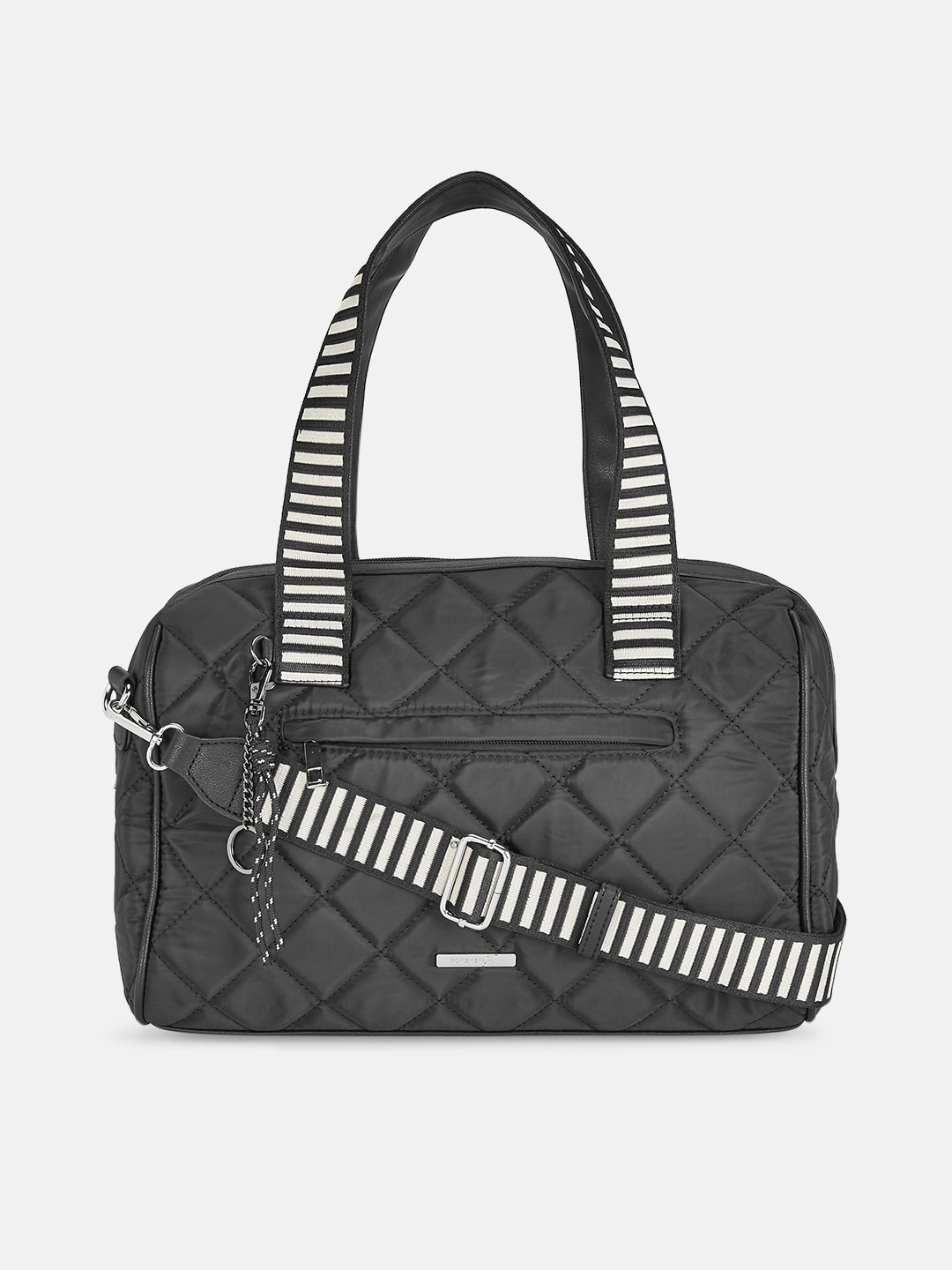 

Forever Glam by Pantaloons Black Structured Shoulder Bag