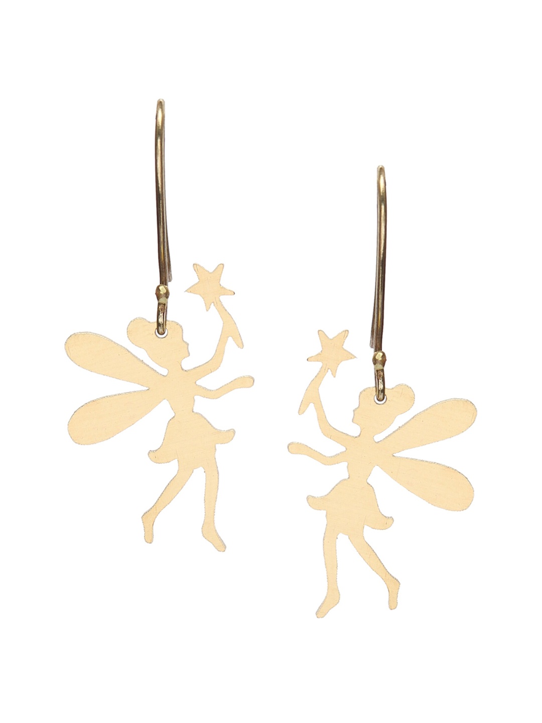 

Goldnera Women Gold-Toned Contemporary Drop Earrings