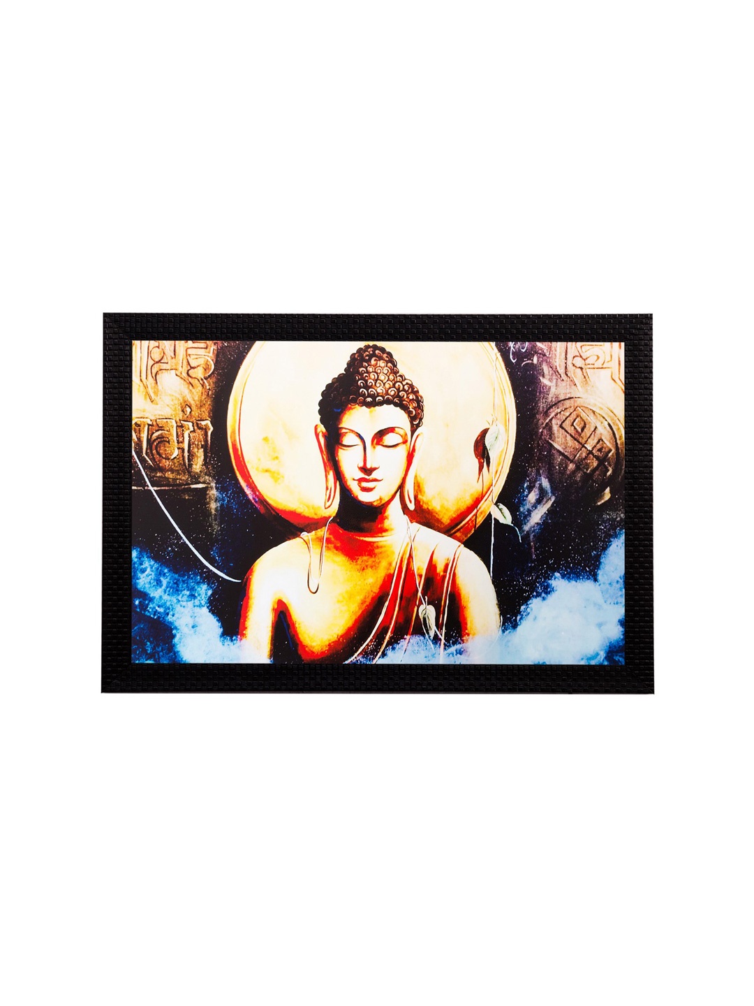 

eCraftIndia Multicoloured Lord Buddha Wall Art, Multi