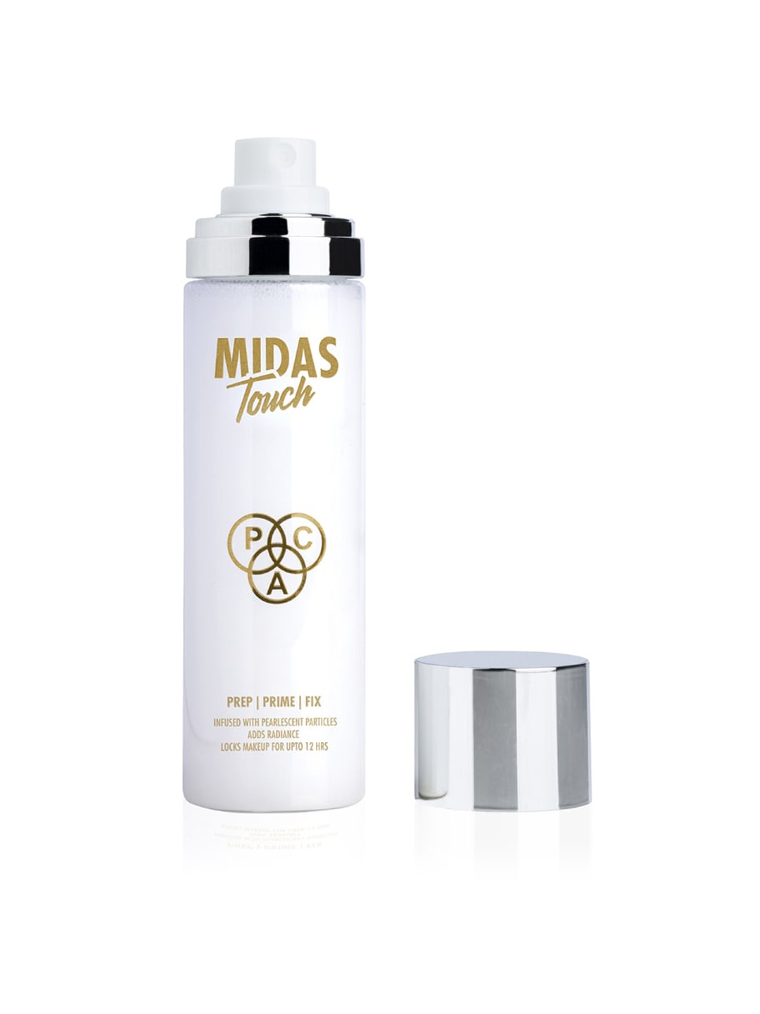 

PAC Midas Touch Prep Prime Fix Makeup Fixer - 130 ml, White