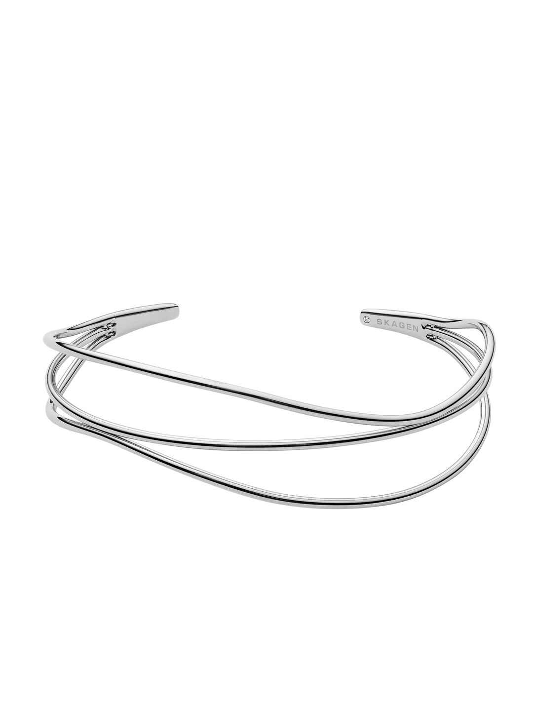 

SKAGEN Women Silver-Toned Cuff Bracelet