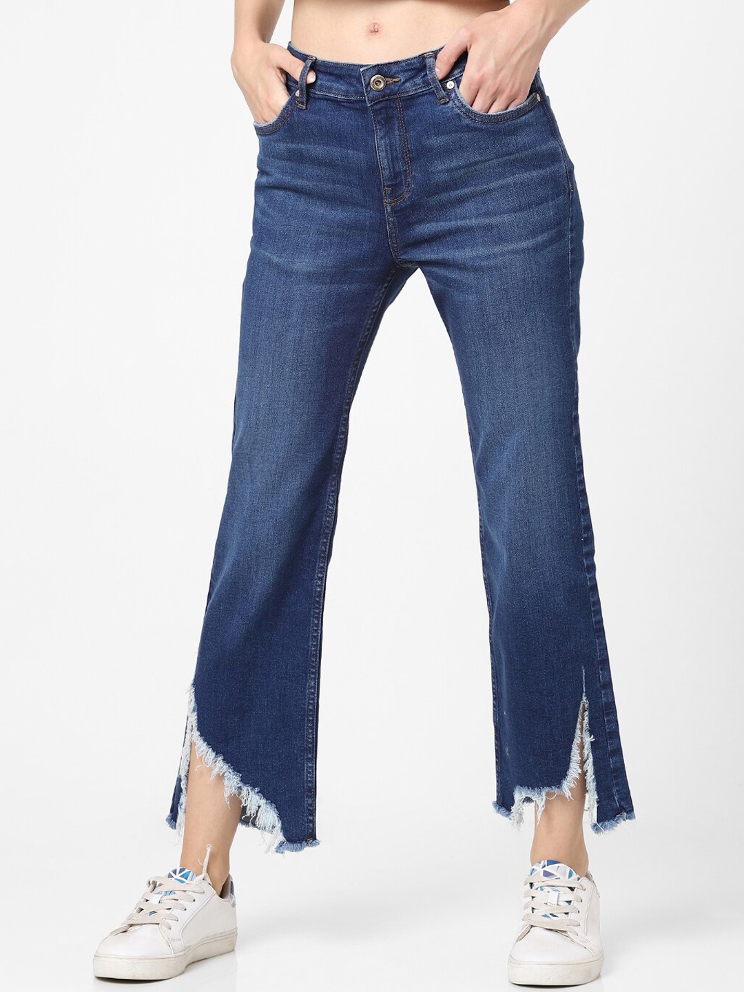 

ONLY Women Blue Flared Jeans
