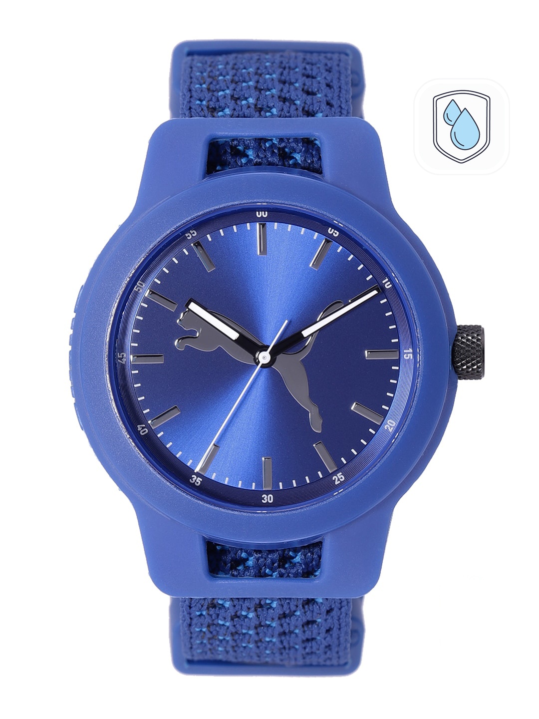 

Puma Men Blue Dial & Blue Straps Analogue Watch P5057