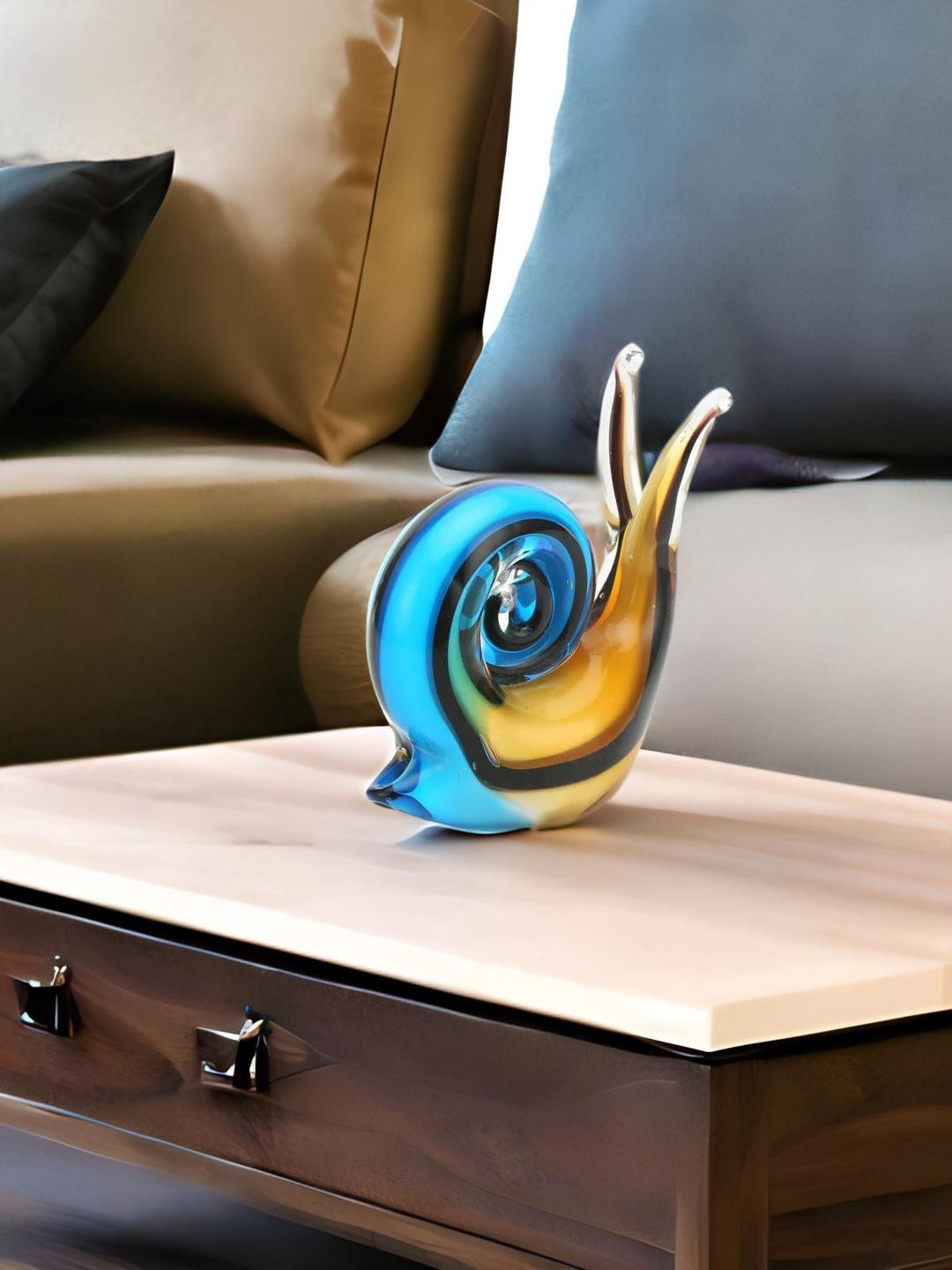 

Athome by Nilkamal Multicoloured Snail Showpiece, Multi