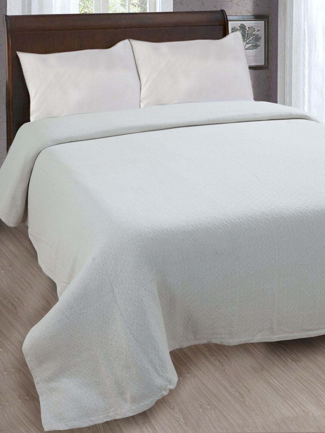 

AVI Living Grey AC Room 350 GSM Single Bed Cotton Blanket