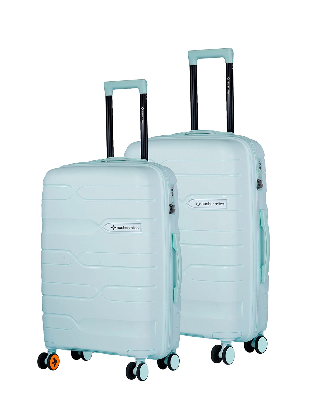 

Nasher Miles Paris Polypropylene Medium-Large Pastel Green Trolley Bags (65-75 cm)