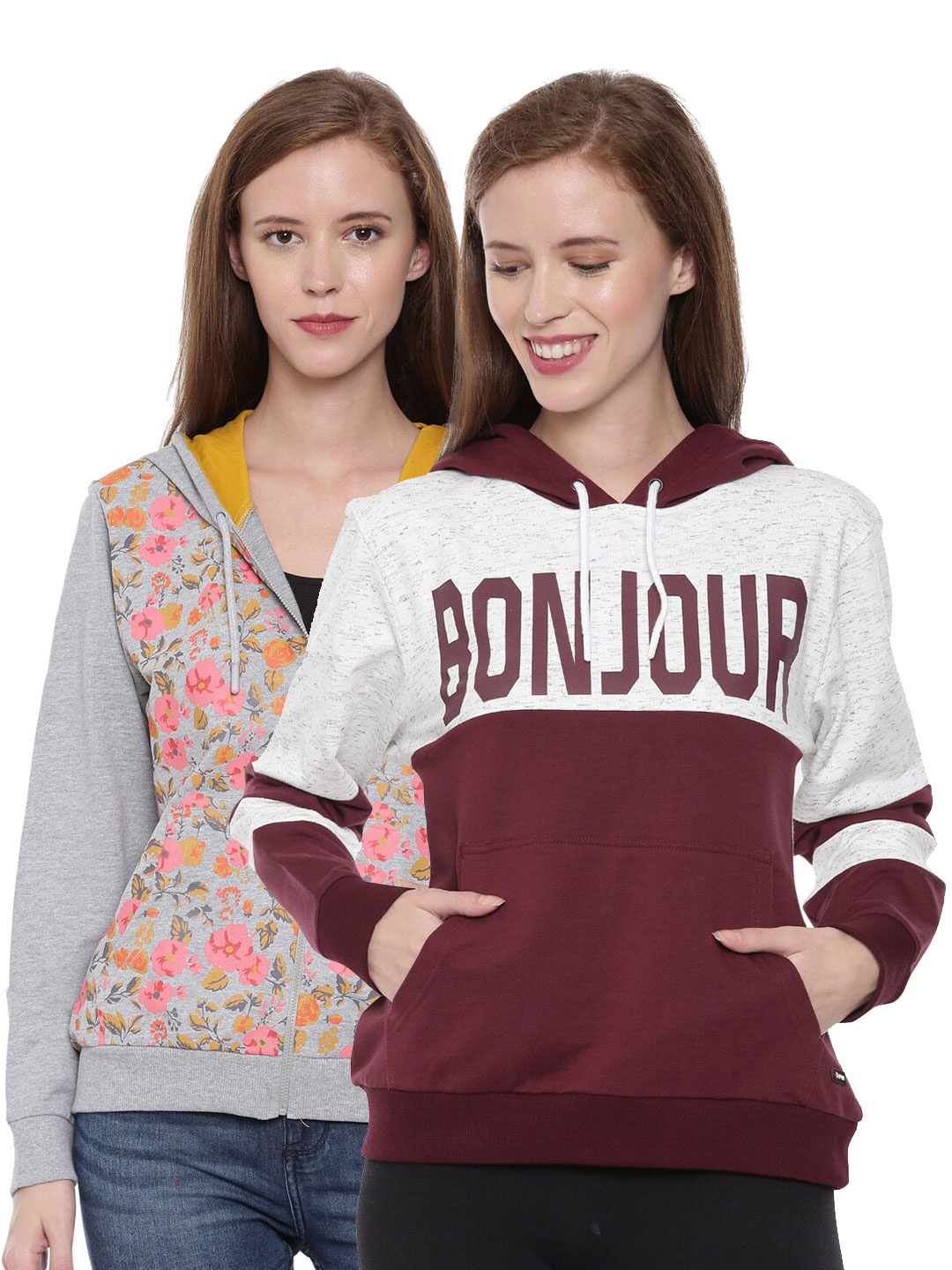 

3PIN Women Multicoloured Printed Sweatshirt, Multi