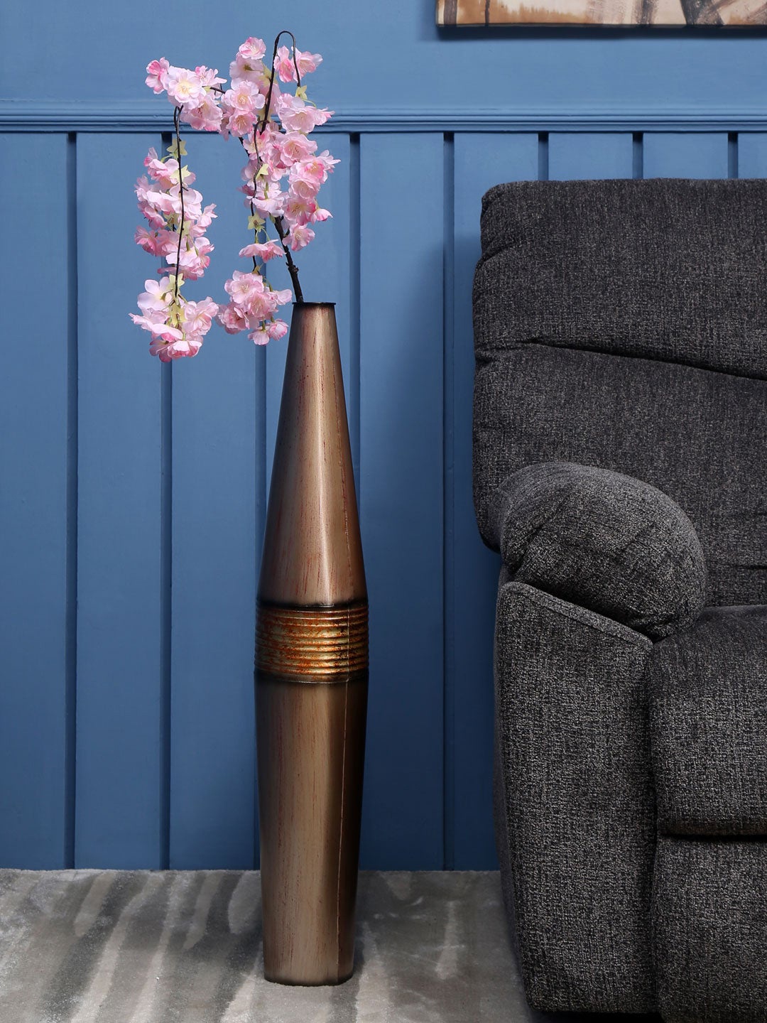 

Athome by Nilkamal Pink Stick Cherry Blossom Artificial Flower
