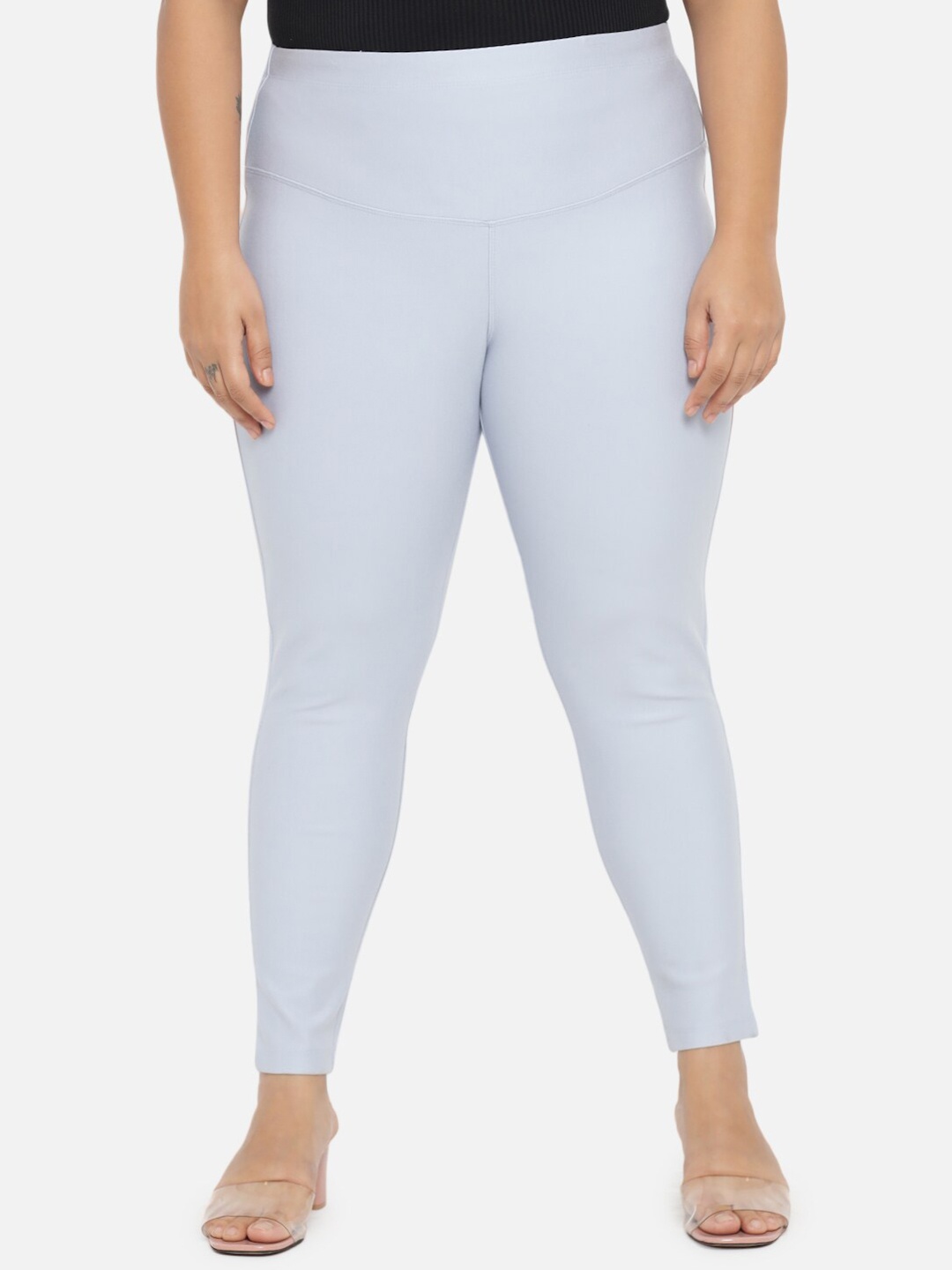 

Amydus Ice Blue Tummy Tucker Jeggings