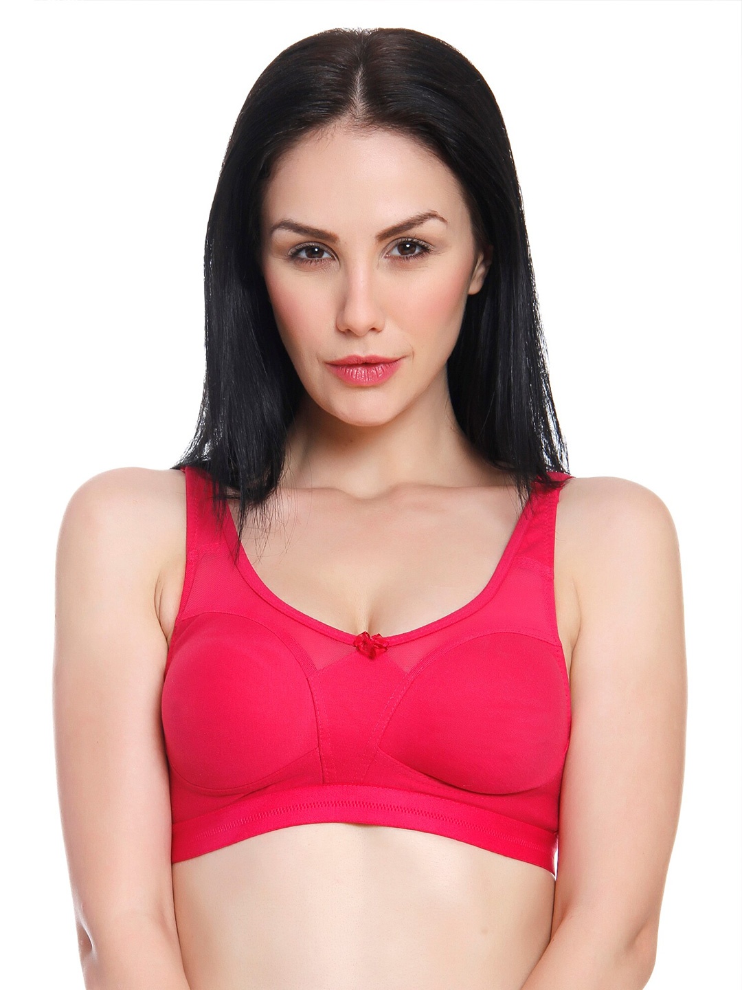 

Innocence Fuchsia Bra non wired Non Padded Minimizer Bra
