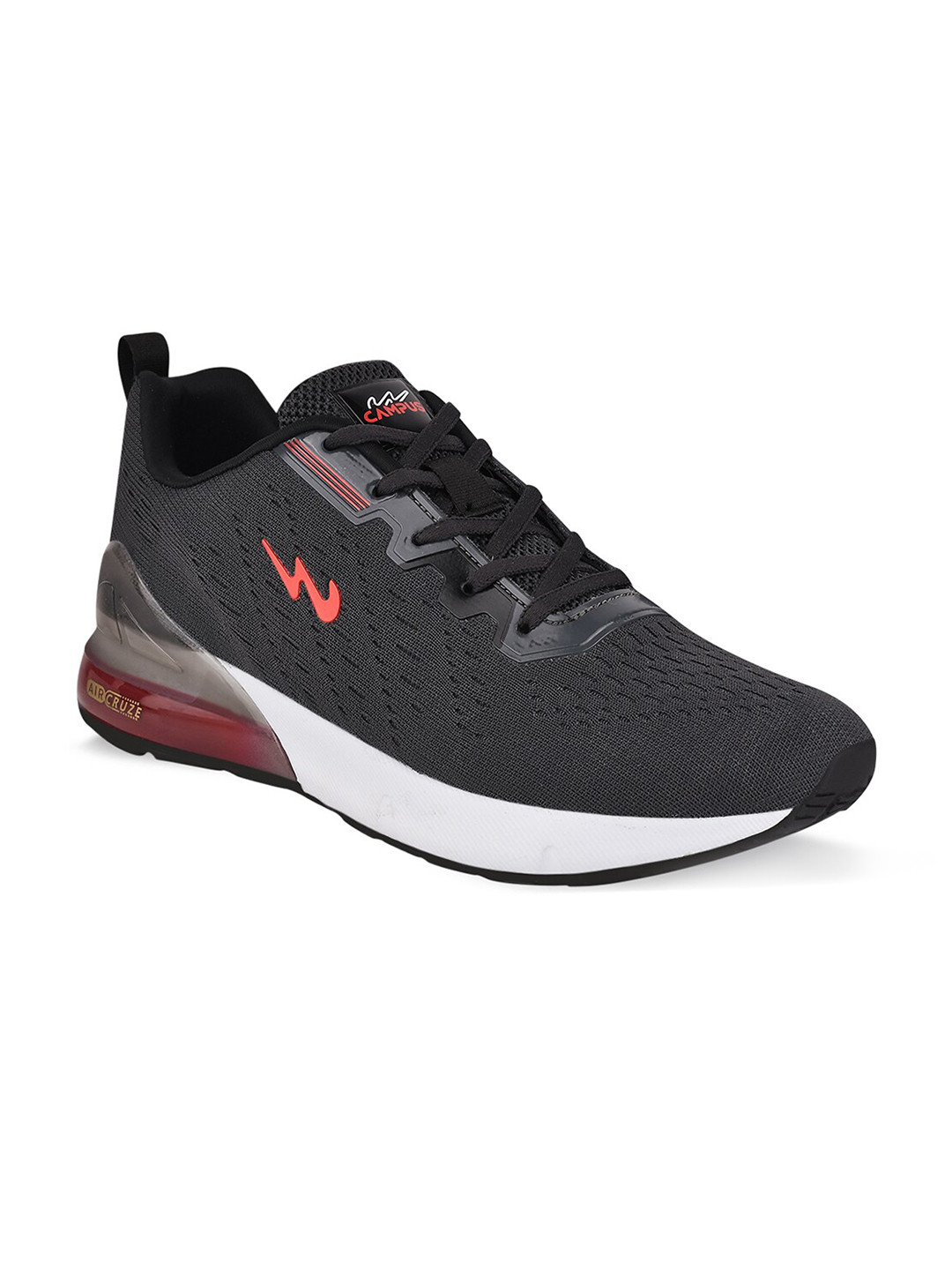 

Campus Men Grey Mesh Running Shoes