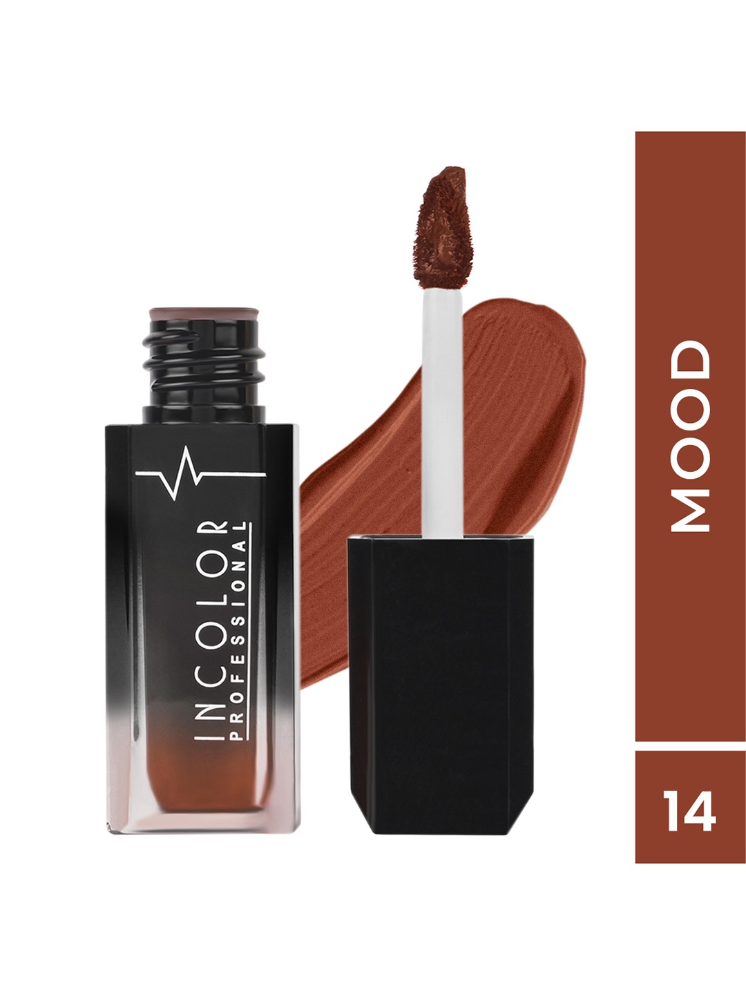 

INCOLOR Woman Professional Matte Mini Lip Gloss Mood 14, Maroon