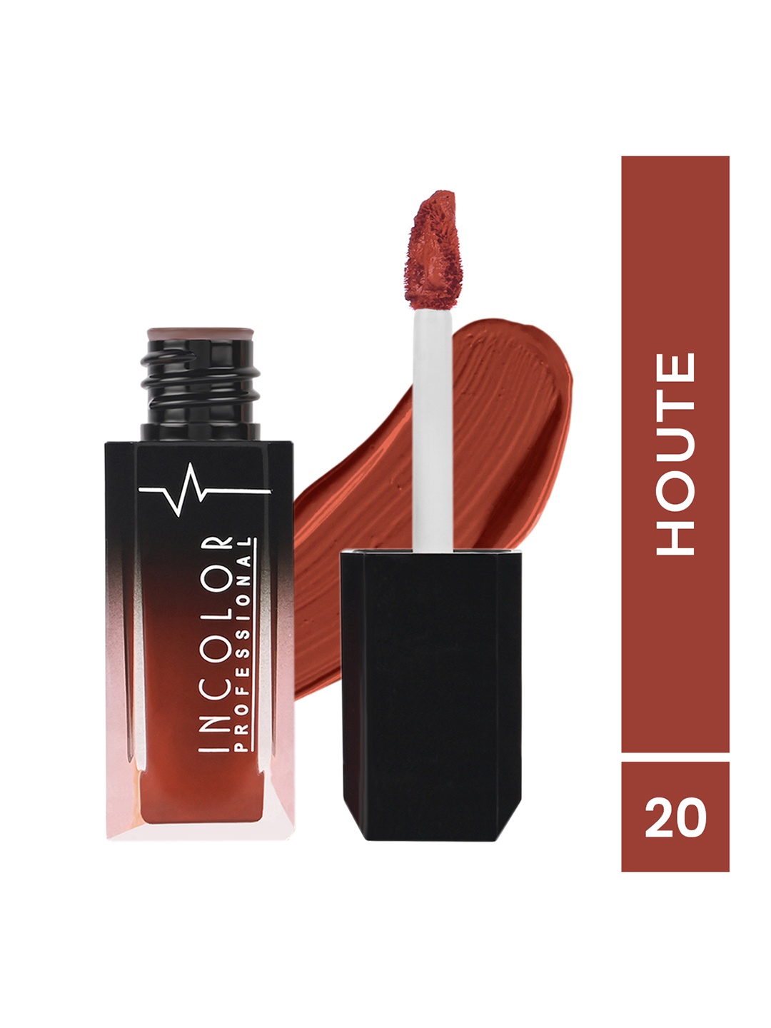 

INCOLOR Women Nude Matte Mini Lip Gloss- Houte 20