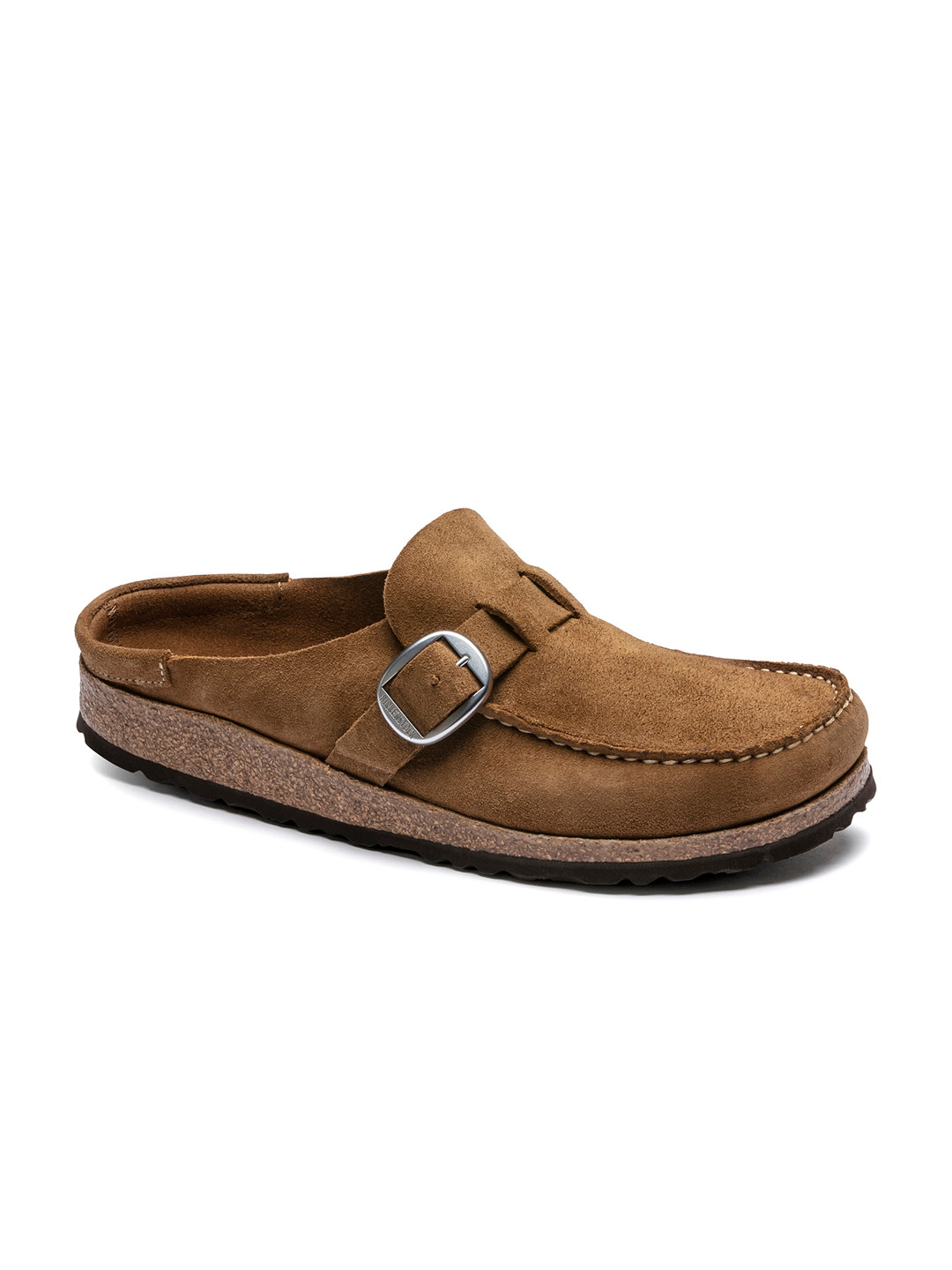 

Birkenstock Women Brown Buckley Narrow Width Tea Clogs