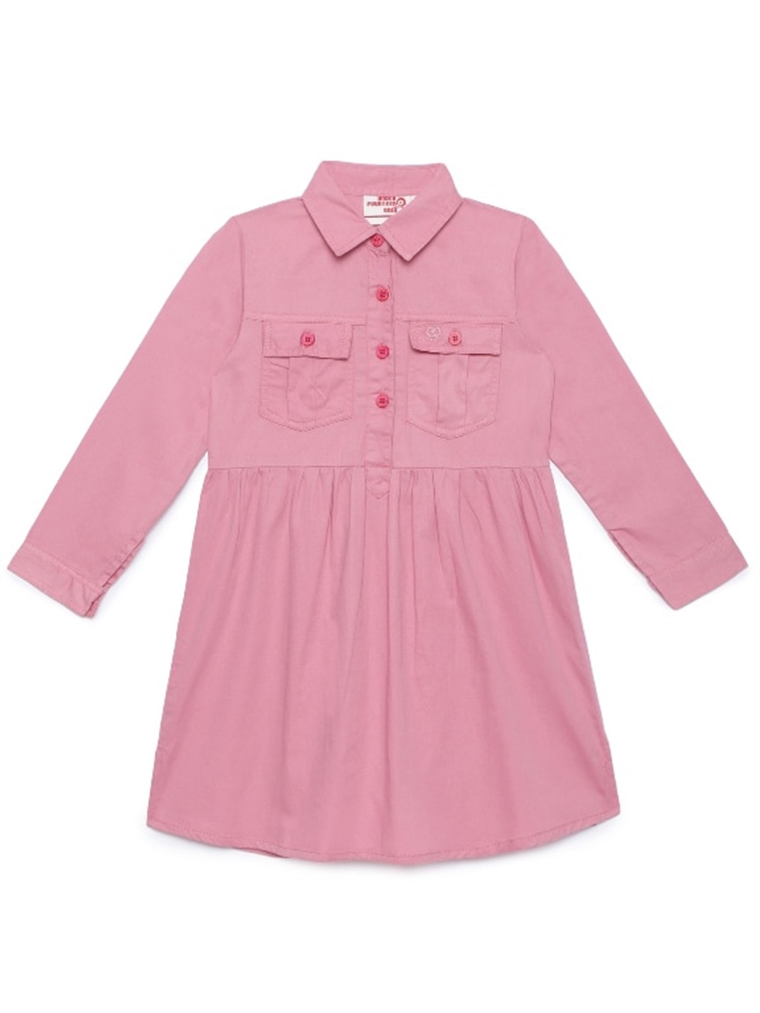 

UNDER FOURTEEN ONLY Pink Shirt Dress