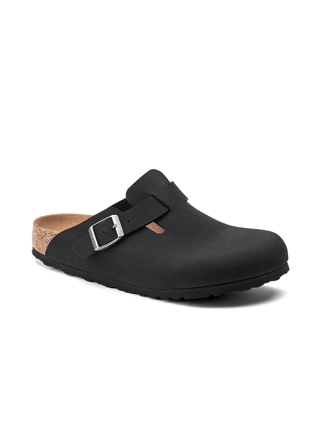 

Birkenstock Unisex Black Regular Width Solid Clogs Casual Shoes