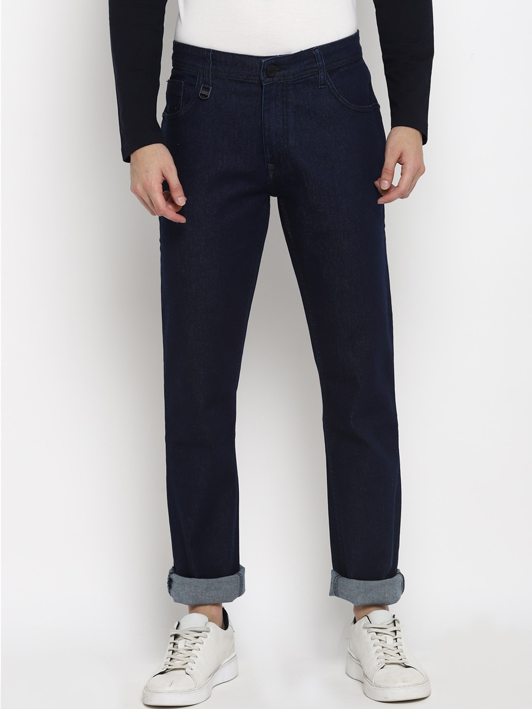 

Red Chief Men Navy Blue Slim Fit Jeans