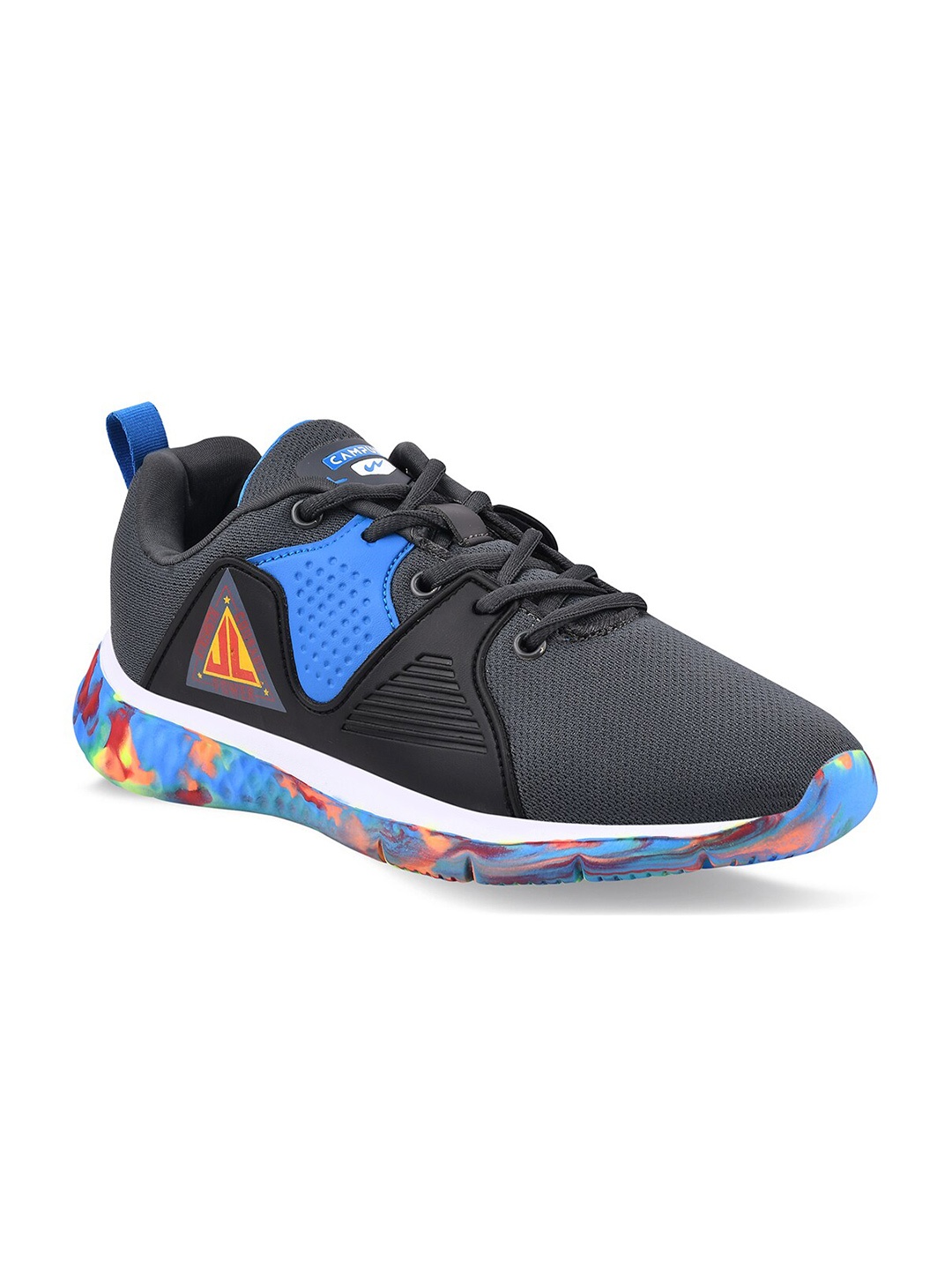 

Campus Kids Grey Mesh Justice League Printed Running Shoes