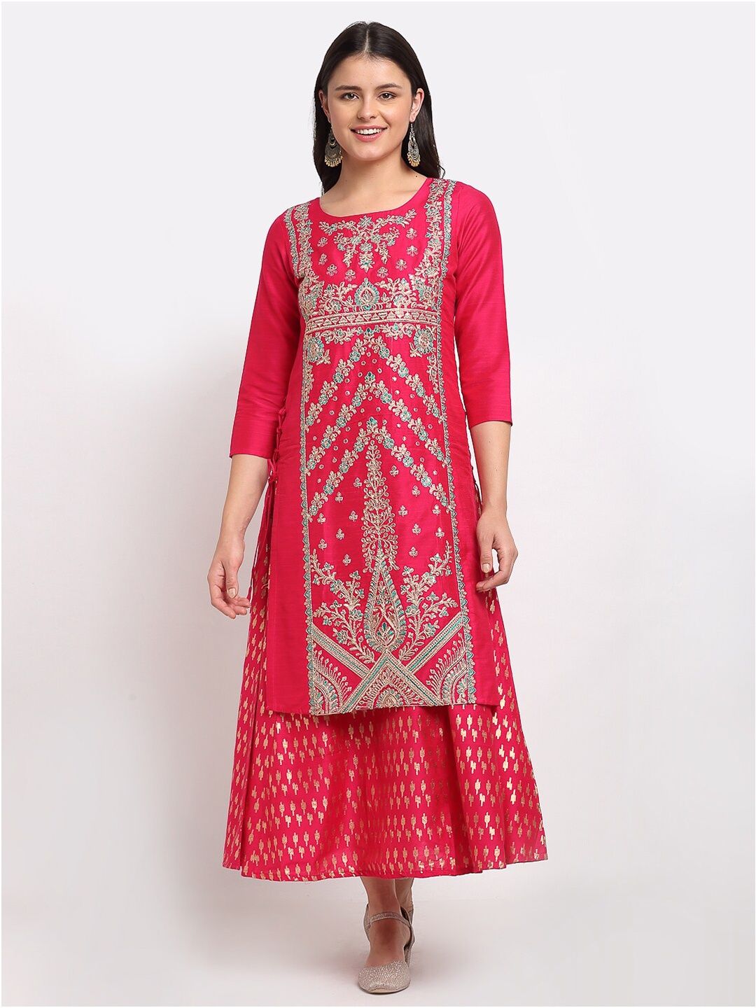 

Lovely Lady Magenta Maxi Dress