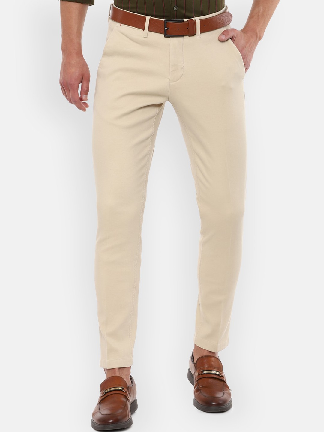 

Louis Philippe Sport Men Khaki Slim Fit Trousers