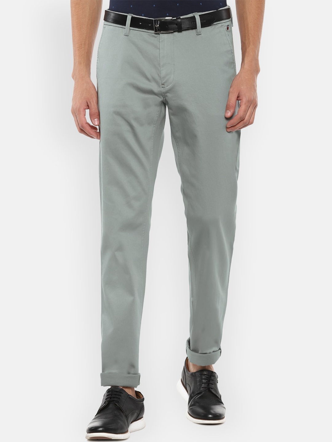 

Louis Philippe Sport Men Grey Slim Fit Trousers