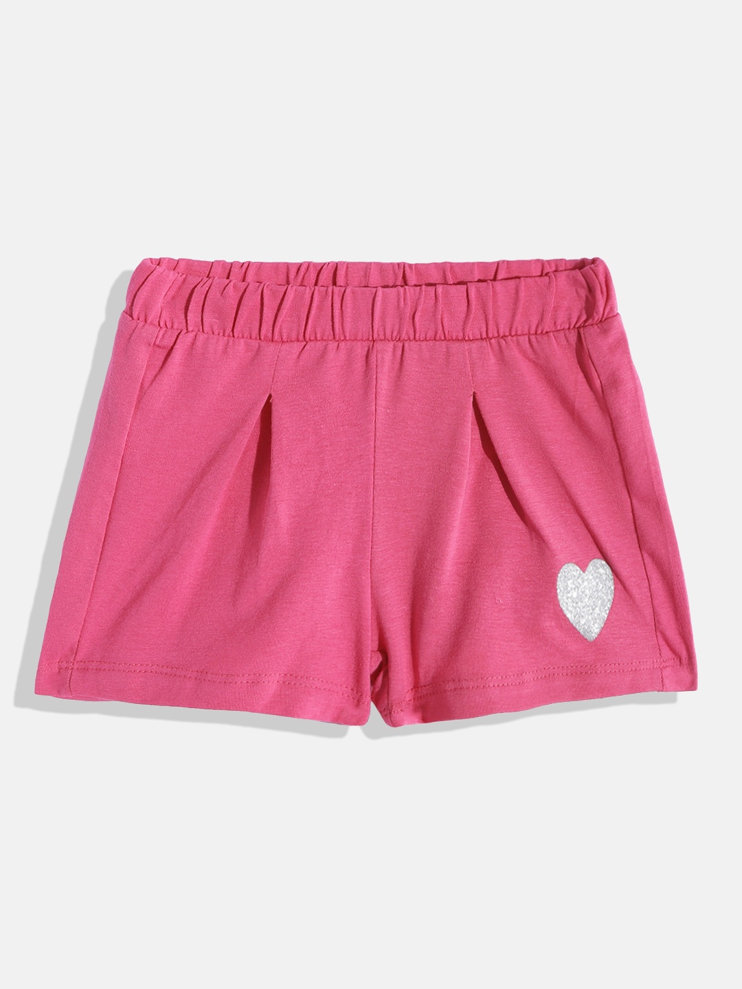 

Chicco Girls Pink Solid Shorts