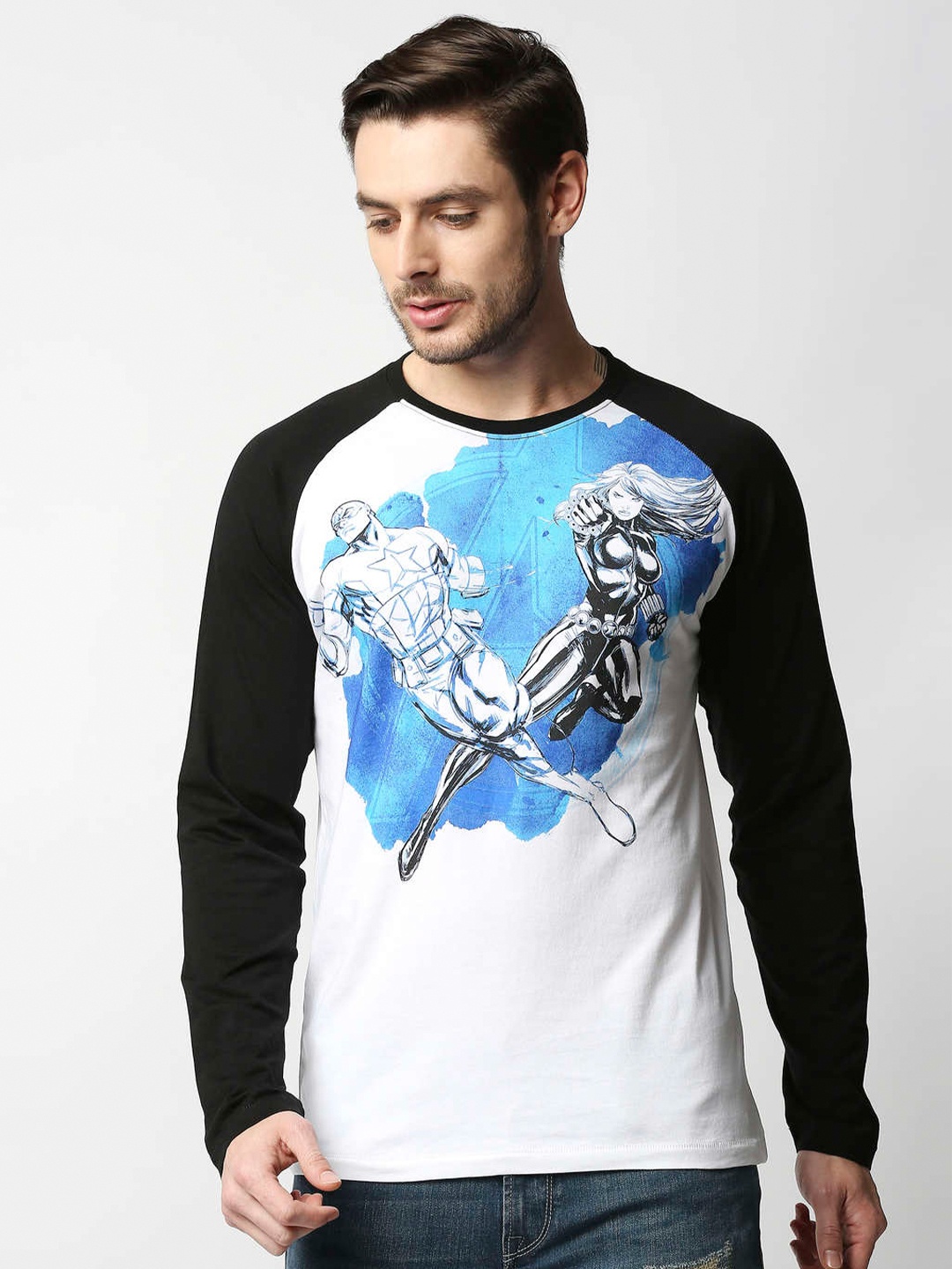 

Pepe Jeans Men White Graphic Printed T-shirt