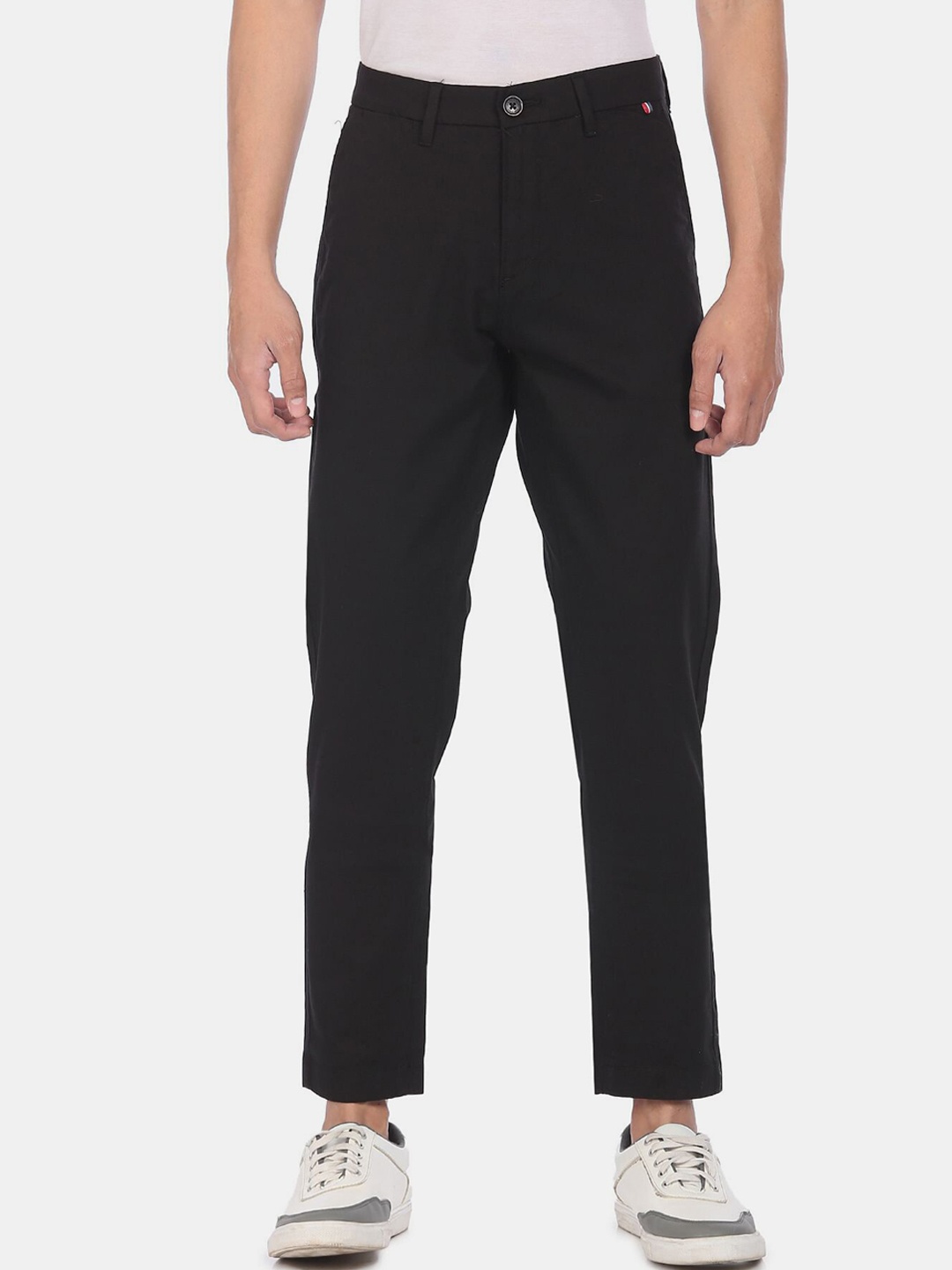 

U S Polo Assn Men Black Trousers