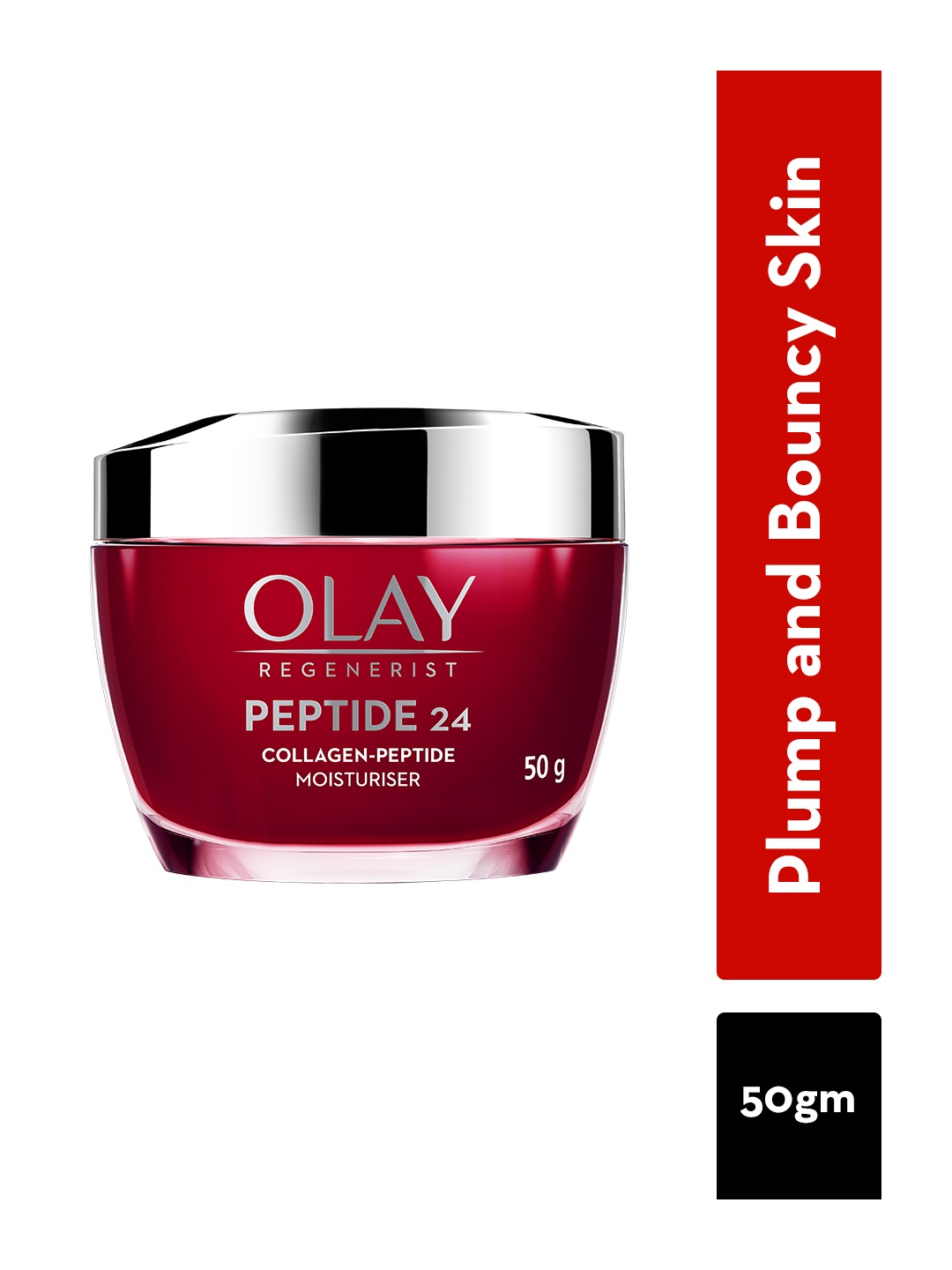 

Olay Collagen Peptide Face Cream for Smooth & Plump Skin - 50g, Red