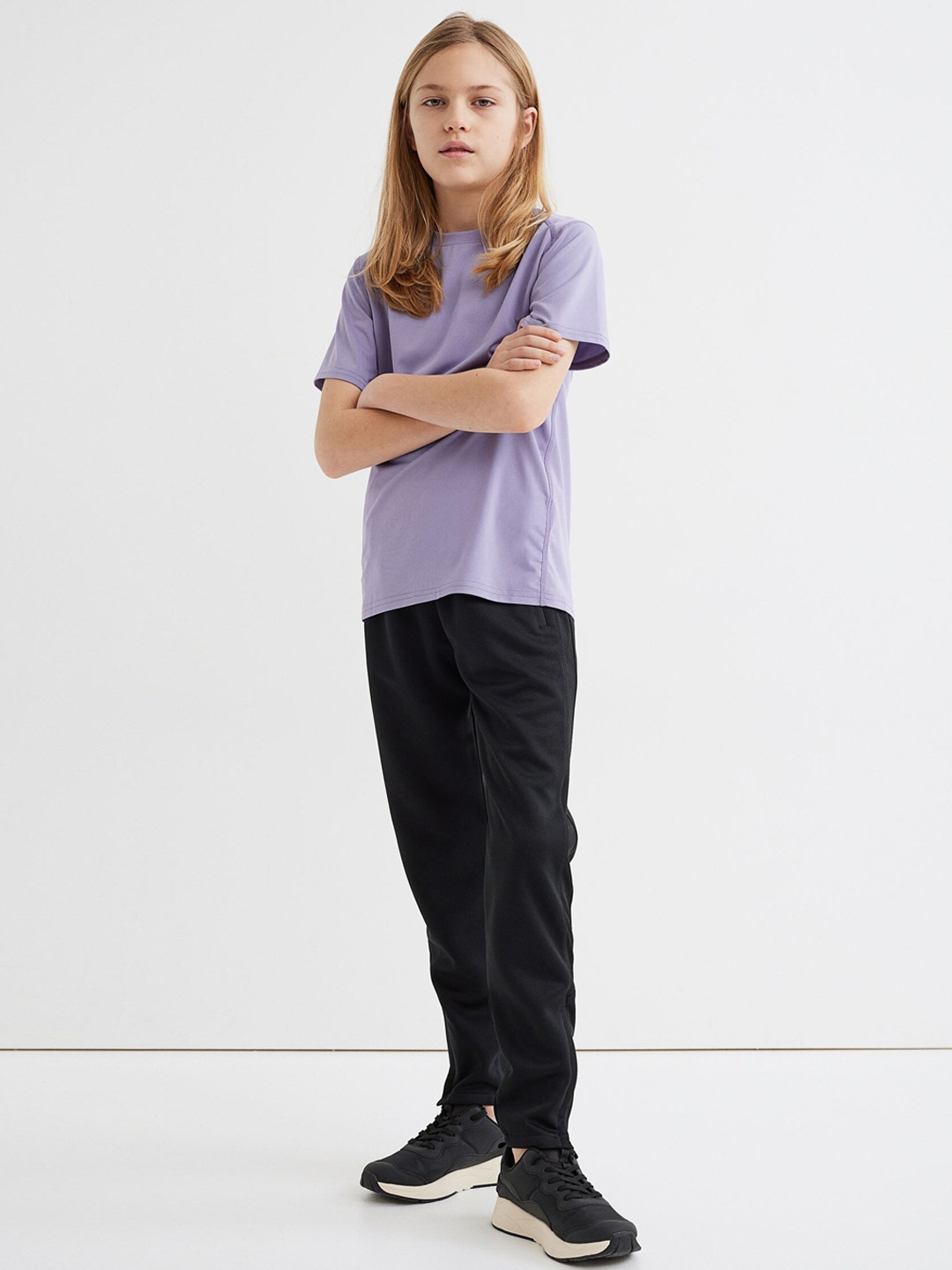

H&M Boys Black Sports Trousers